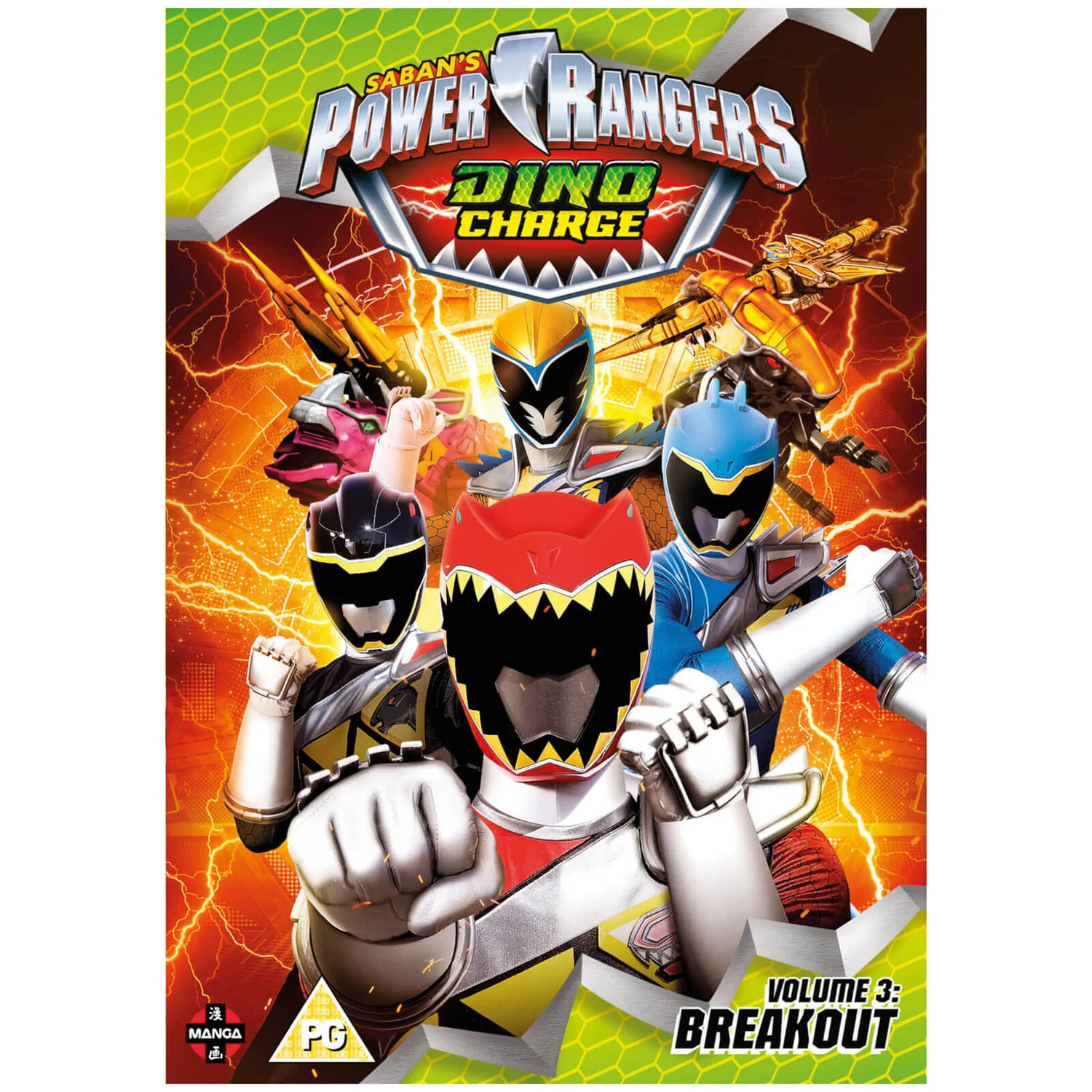 Power Rangers Dino Charge: Breakout (Band 3) Episoden 9-12
