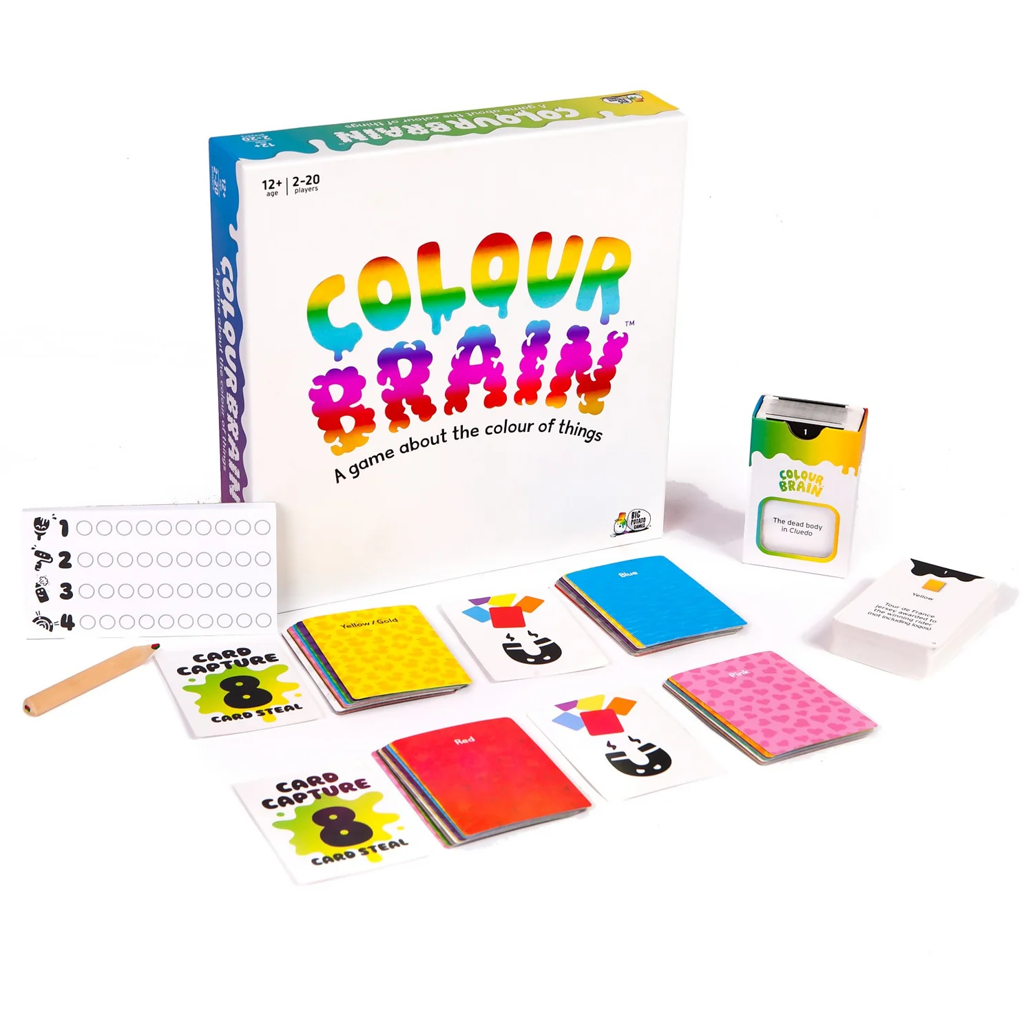Colour Brain Family Quiz Game