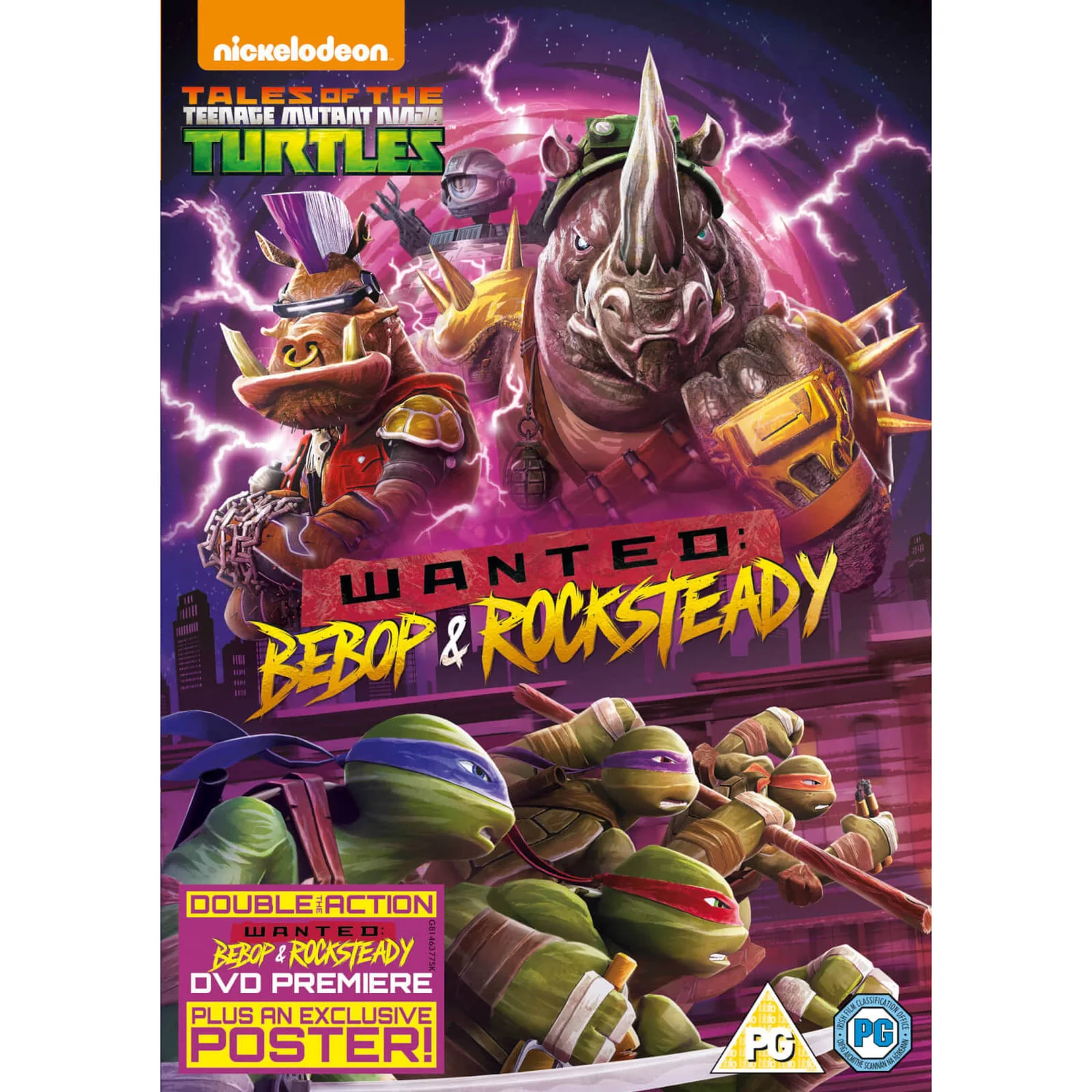 Teenage Mutant Ninja Turtles Wanted: Bebop And Rocksteady
