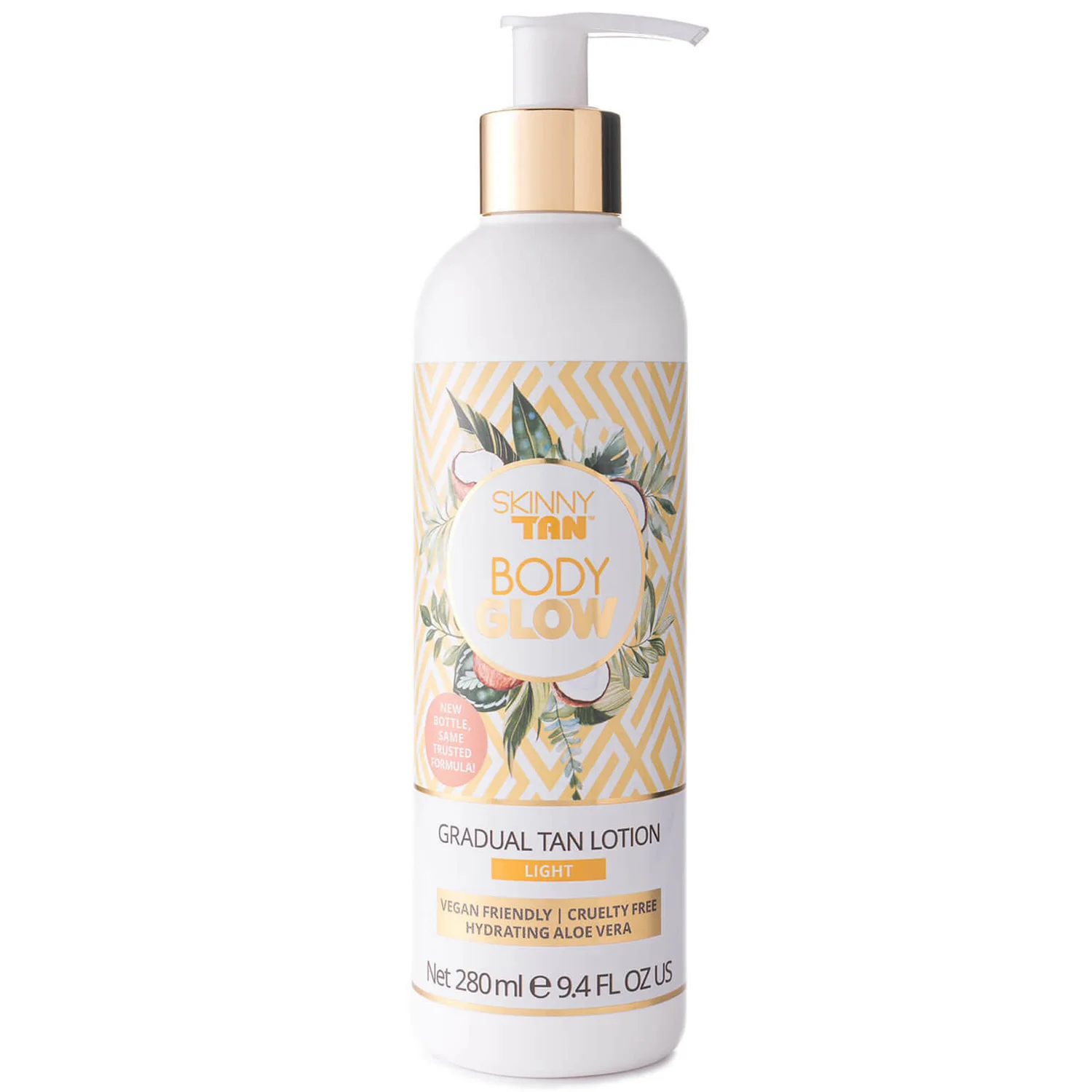 Body Glow by SKINNY TAN Light Lotion 280 ml