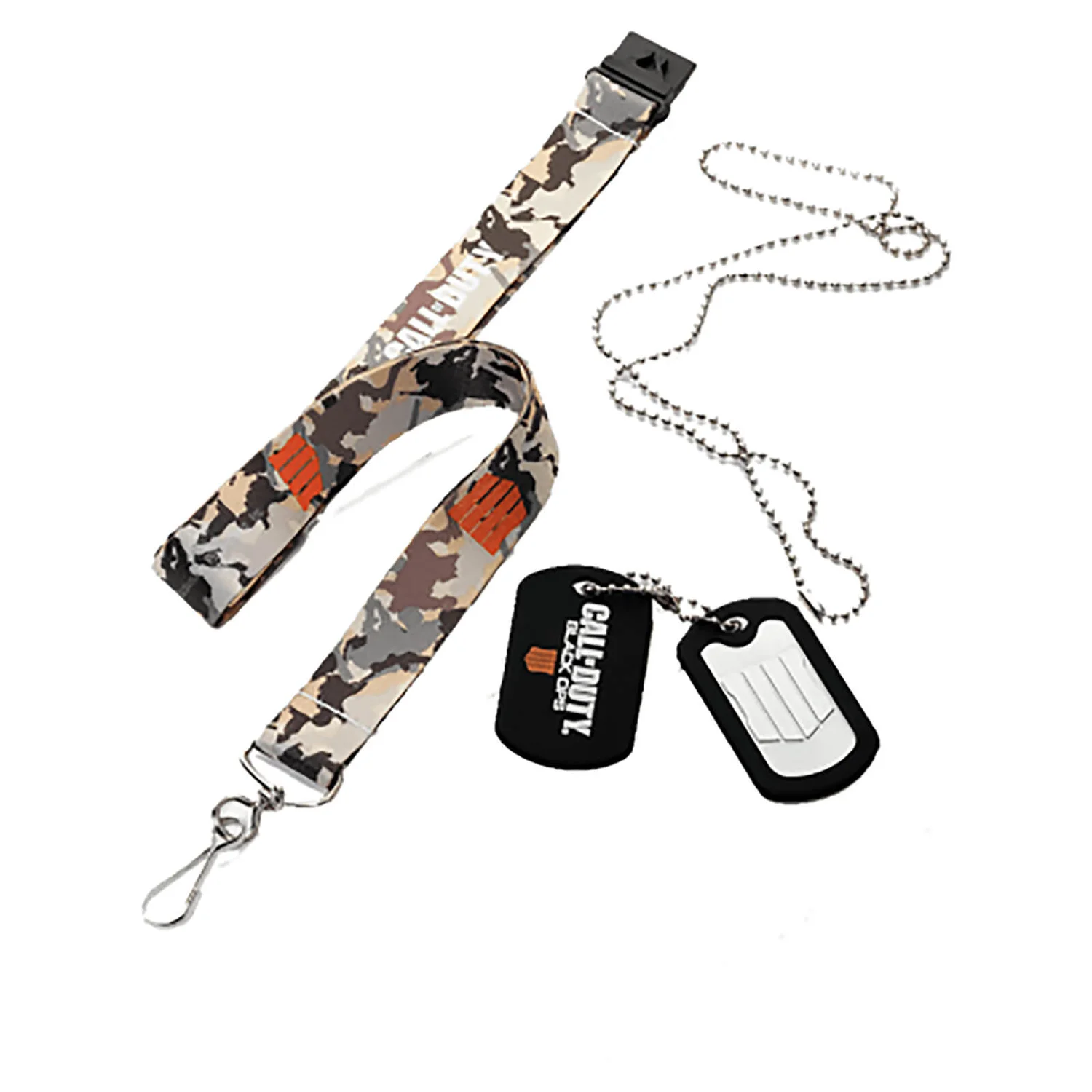 Call of Duty Black Ops IV Lanyard en Dog Tag Set