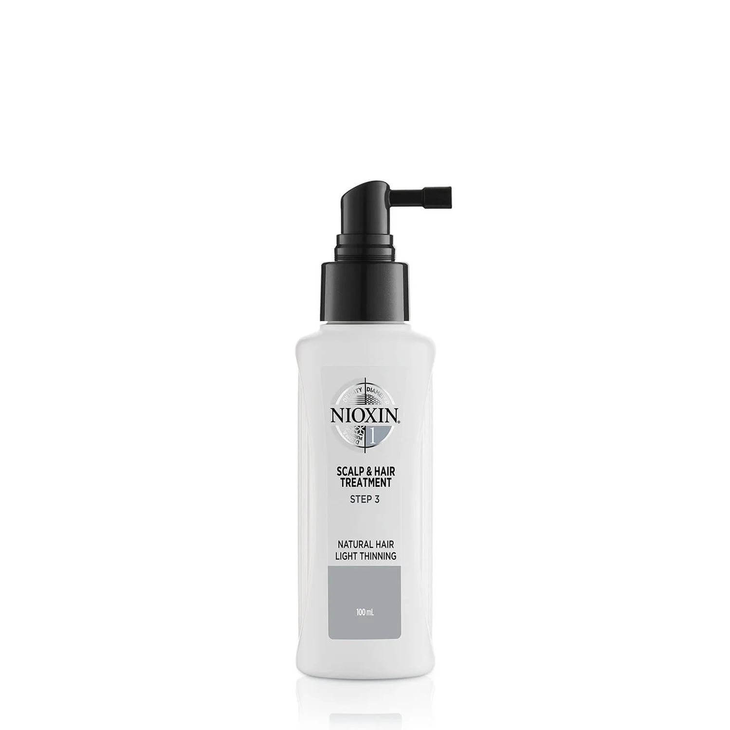 NIOXIN 3-Part System 1 Scalp and Hair Treatment for Natural Hair with Light Thinning 100 ml