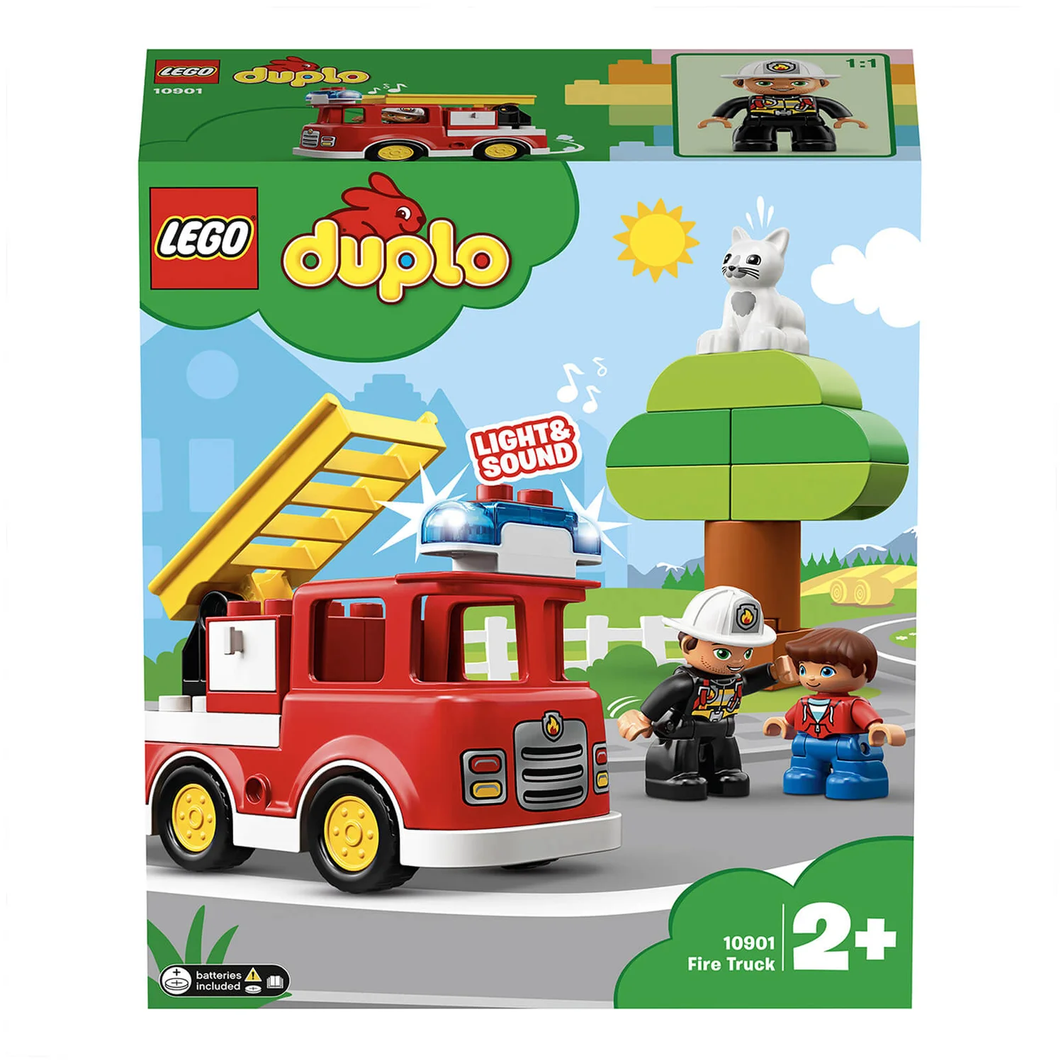 LEGO DUPLO Town: Fire Truck Building Set (10901)