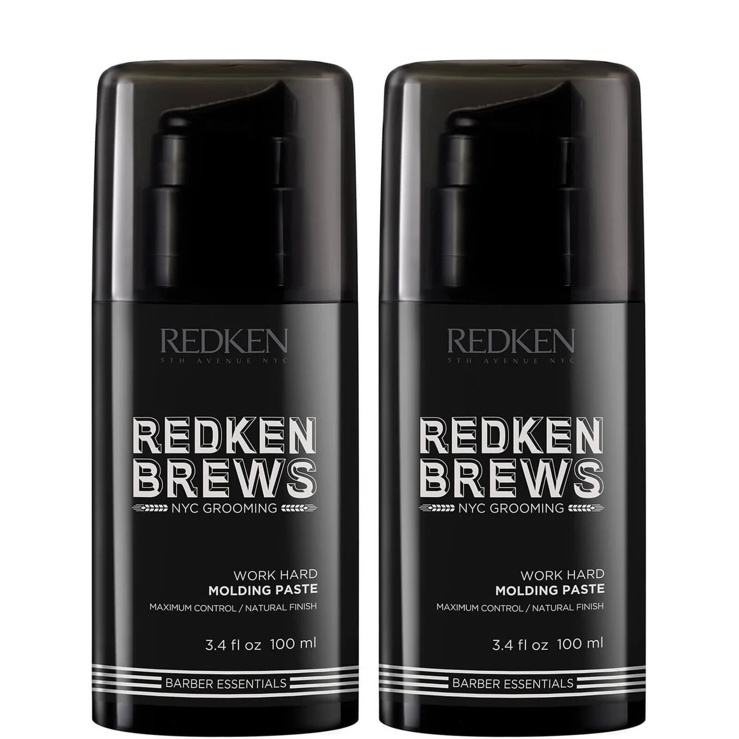 Redken Brews Men’s Work Hard Molding Paste Duo