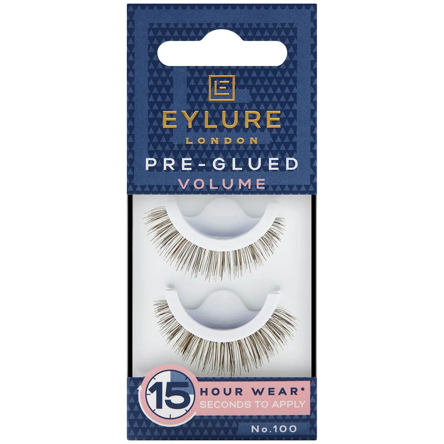 Eylure Pre-Glued False Lashes - Volume No. 100