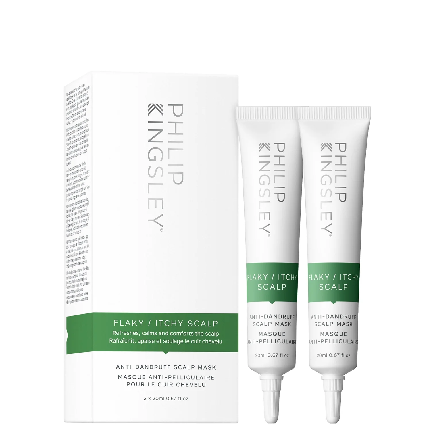 Philip Kingsley Flaky Itchy Scalp Mask -päänahkanaamio 2 x 20ml