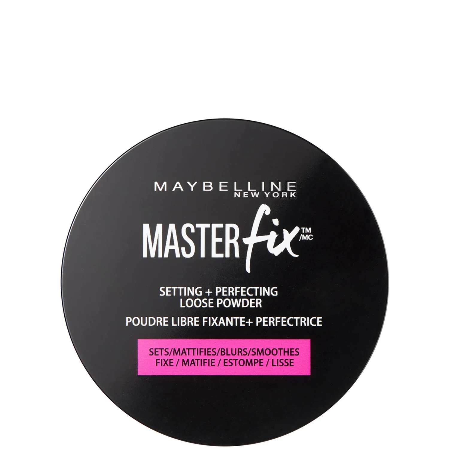 Pó Fixador Transparente Solto Master Fix da Maybelline 6 g