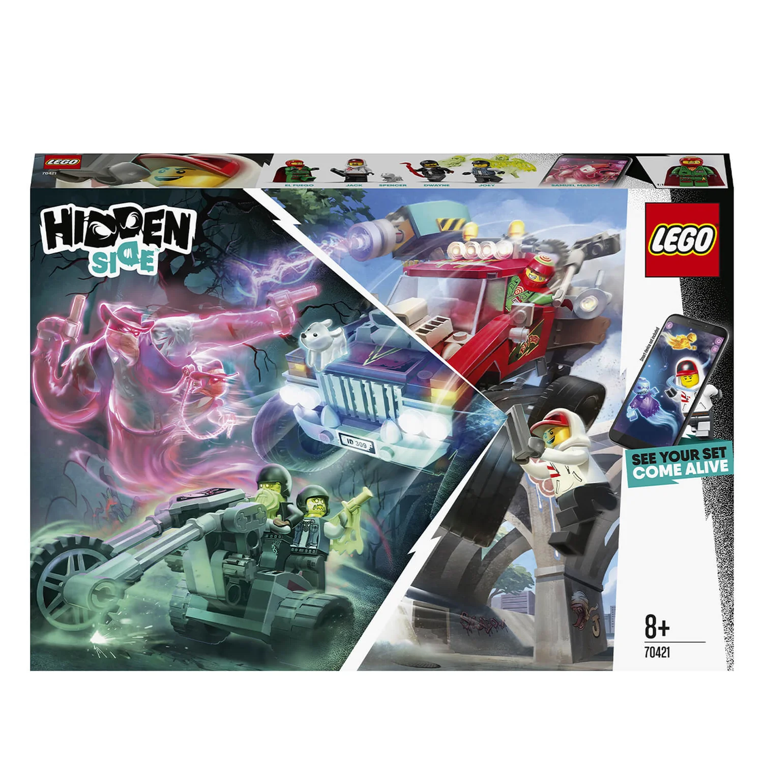 LEGO Hidden Side: El Fuego’s Stunt Truck AR Games Set (70421)