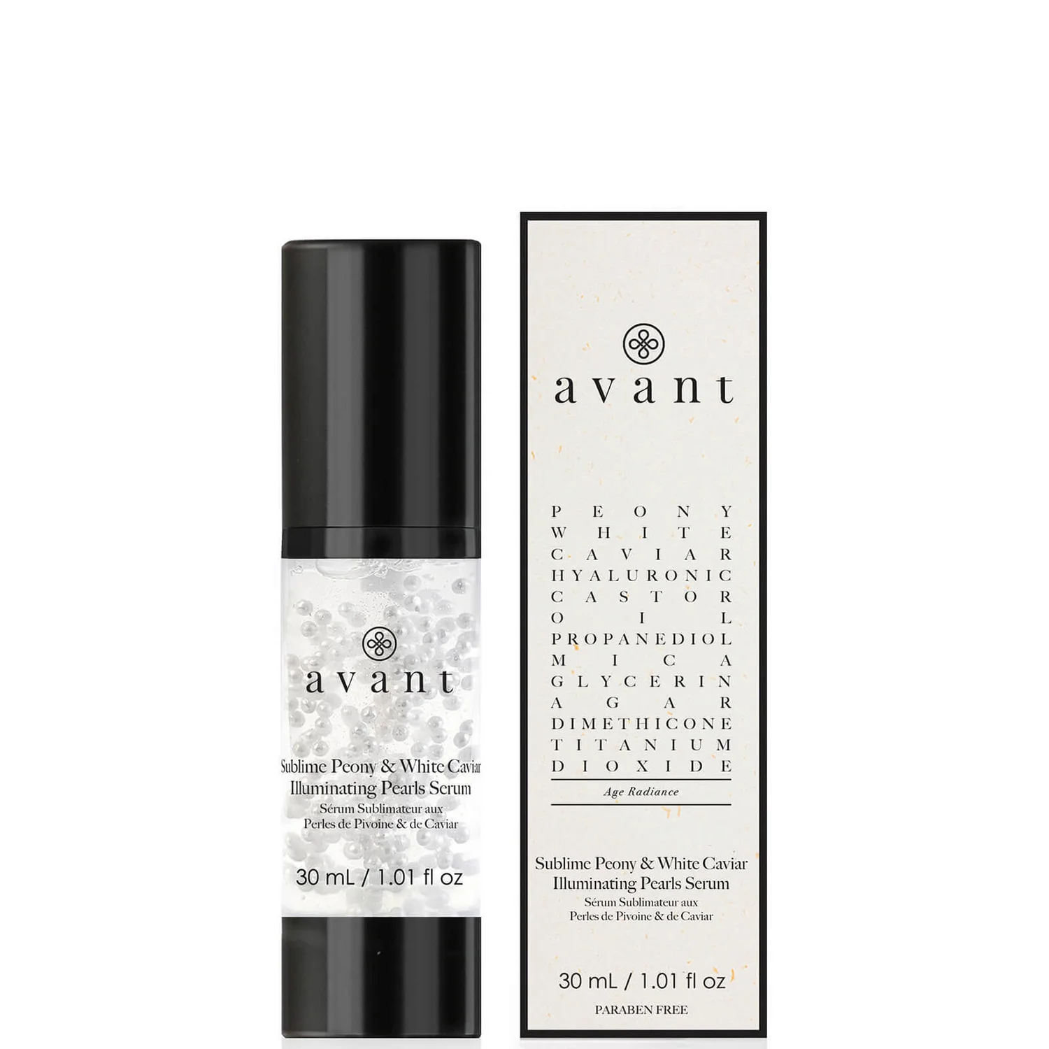 Ser Sublim Perle Iluminatoare cu Bujor & Caviar Alb