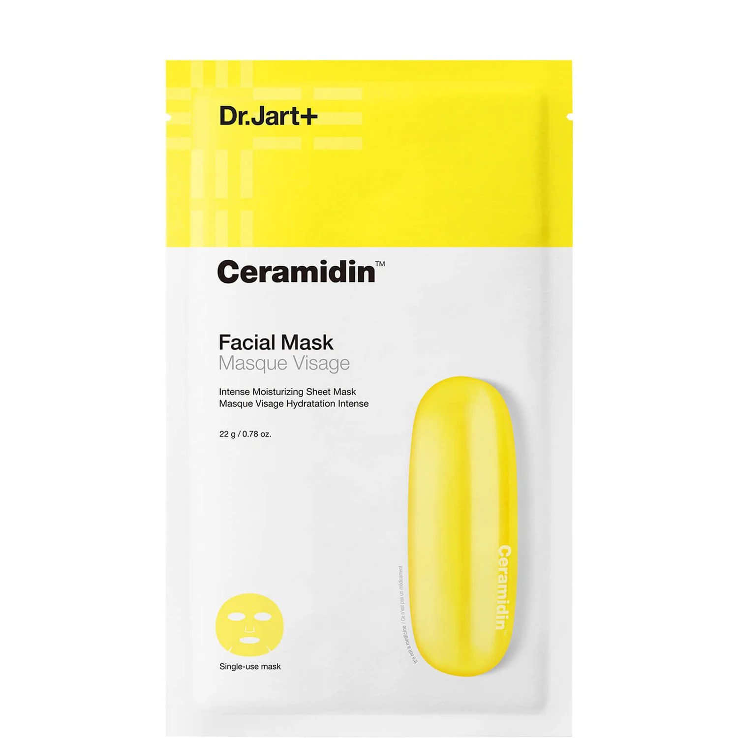 Dr.Jart+ Ceramidin Facial Sheet Mask 22g