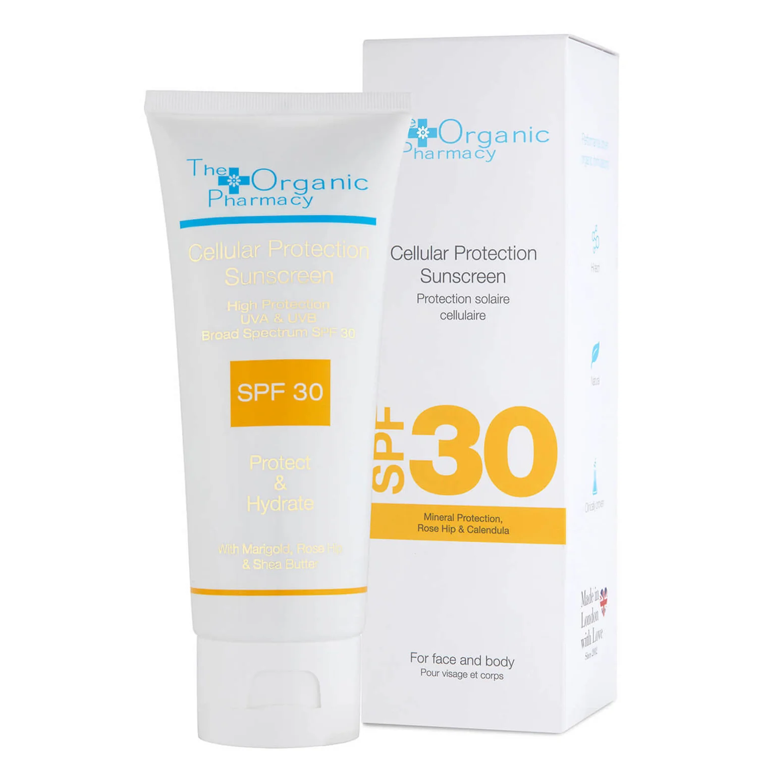 كريم سيليولر بروتيكشن بعامل وقاية SPF30 من The Organic Pharmacy (100 مل)