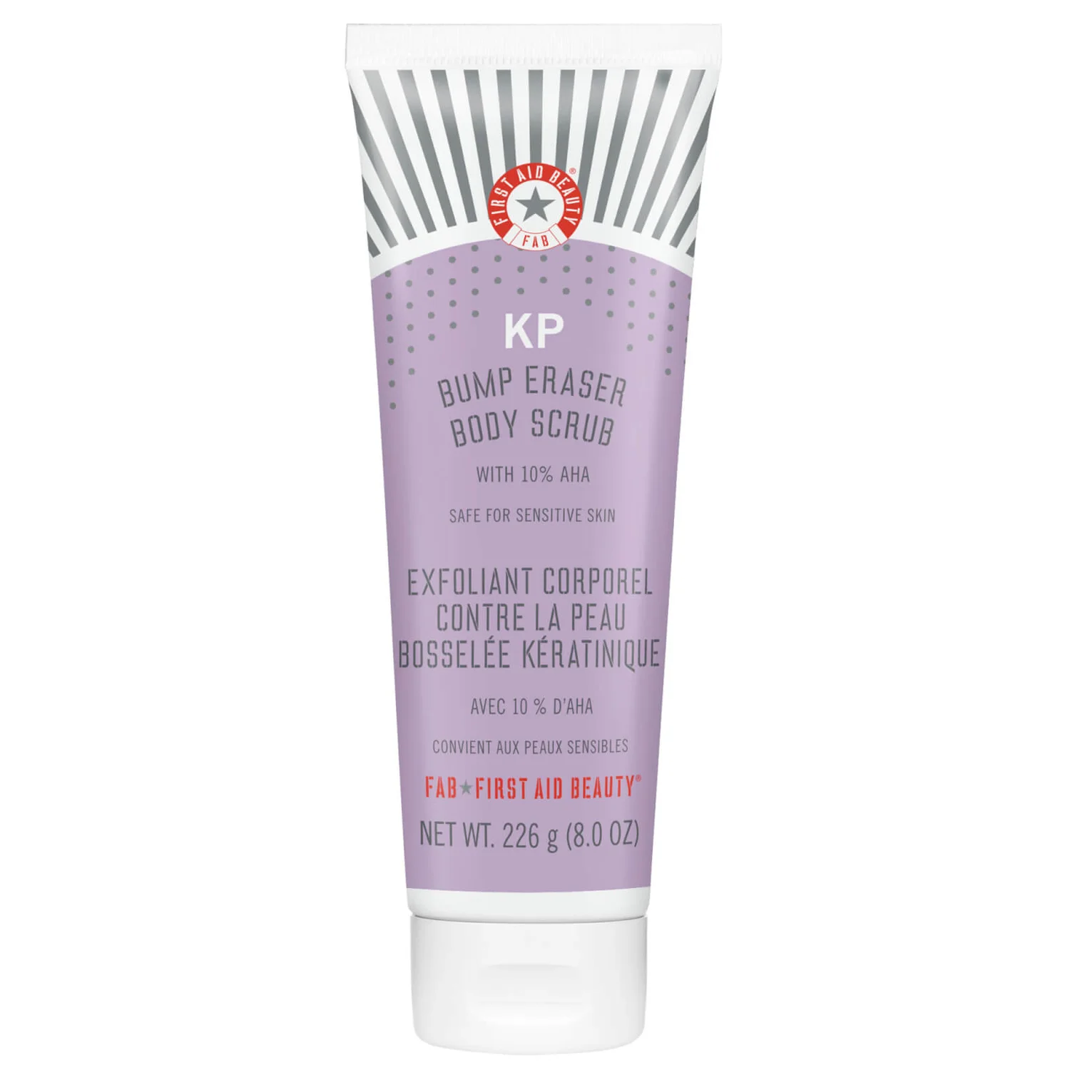 First Aid Beauty KP Bump Eraser Body Scrub with 10% AHA 226ml