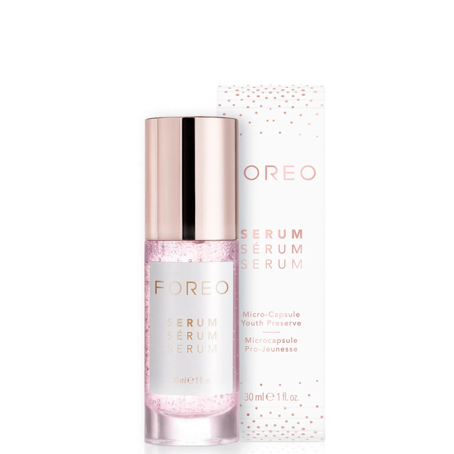 foreo serum, a conductivel gel for microcurrent