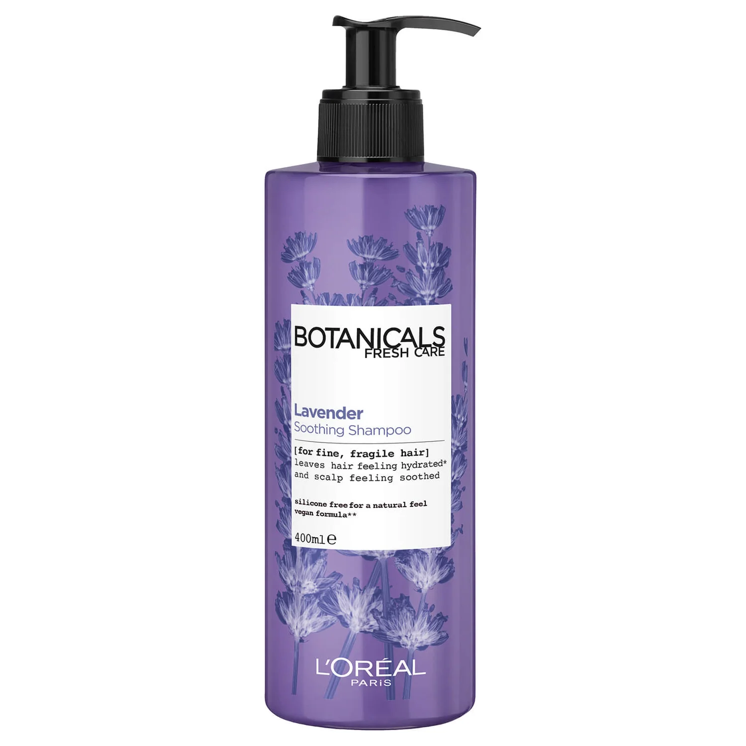 L'Oréal Paris Botanicals Lavender Fine Hair Shampoo 400ml