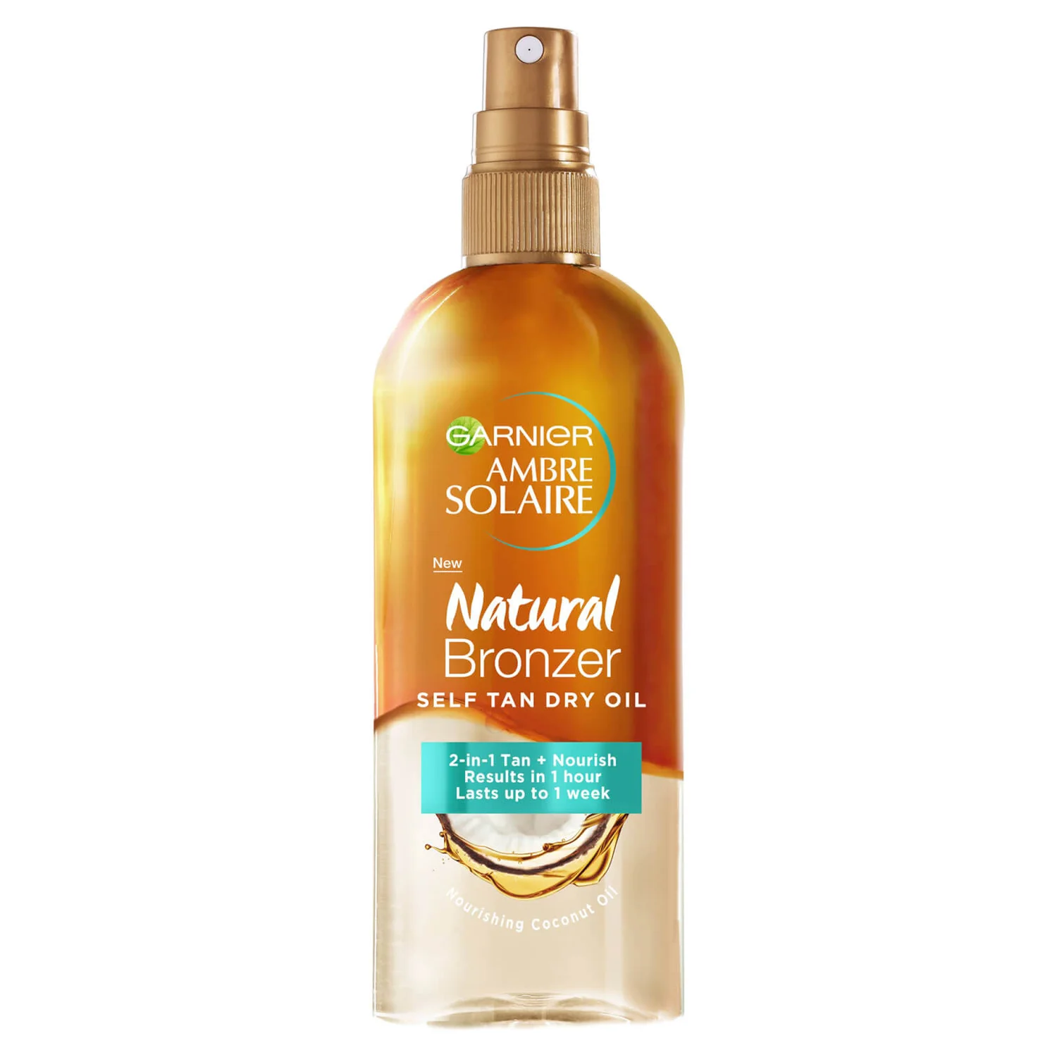 Ambre Solaire Natural Bronzer Self Tan Dry Oil 150ml