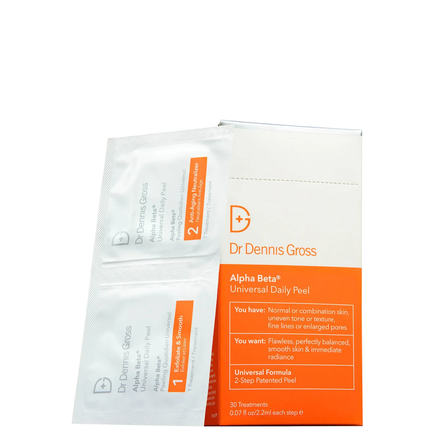 Dr Dennis Gross Skincare Alpha Beta Universal Daily Peel (Pack of 30)