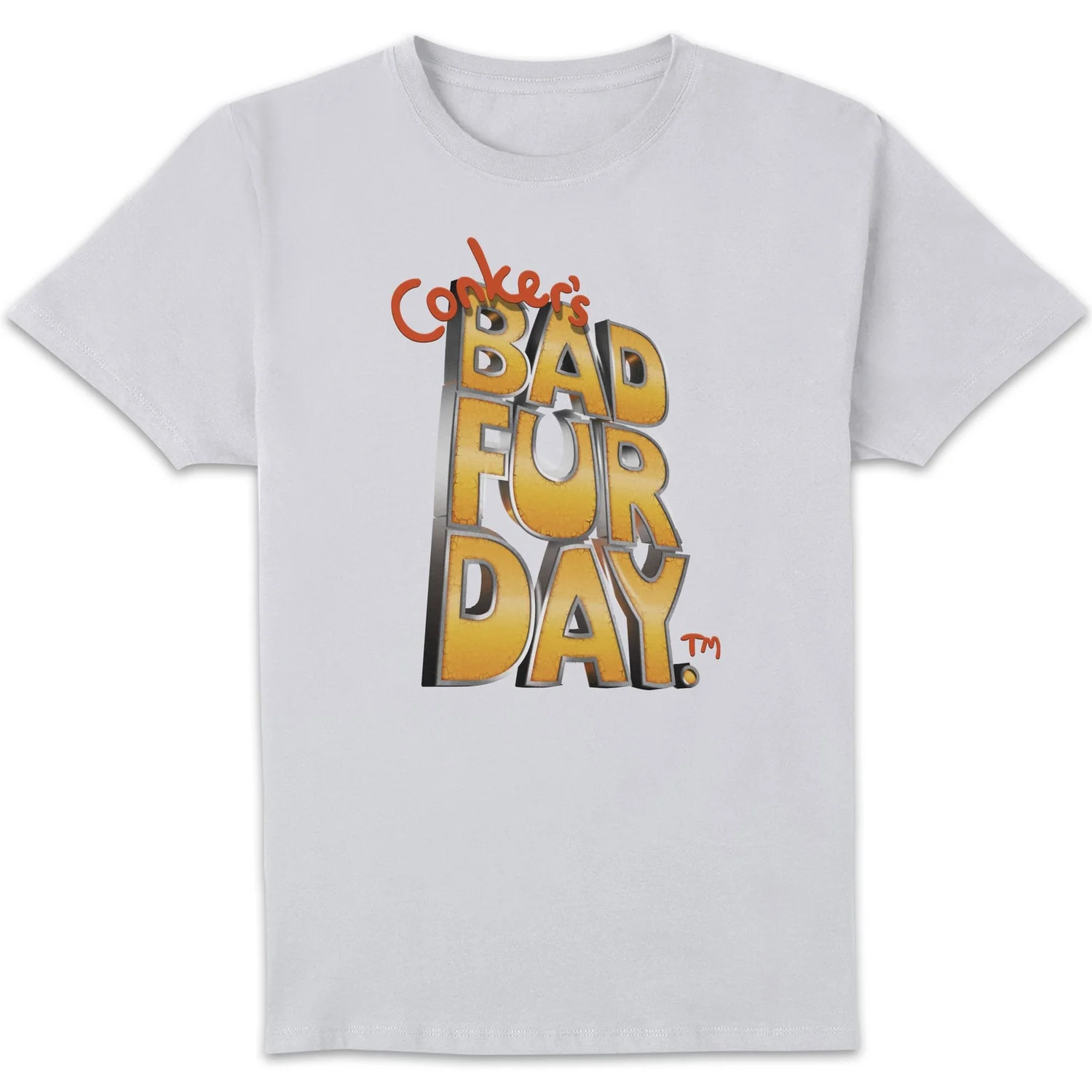 Conker Bad Fur Day Unisex T-Shirt - White