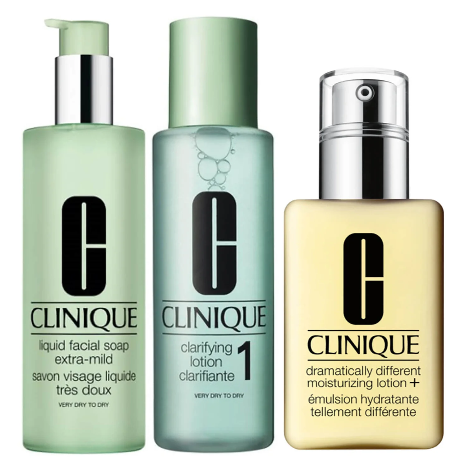 Clinique Very Dry to Dry Skin Regime