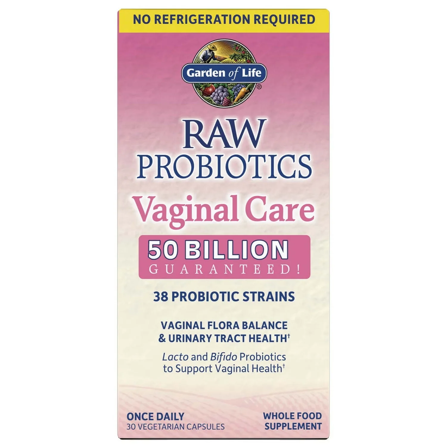 Raw Microbiome 純天然陰道照護益生菌－30粒