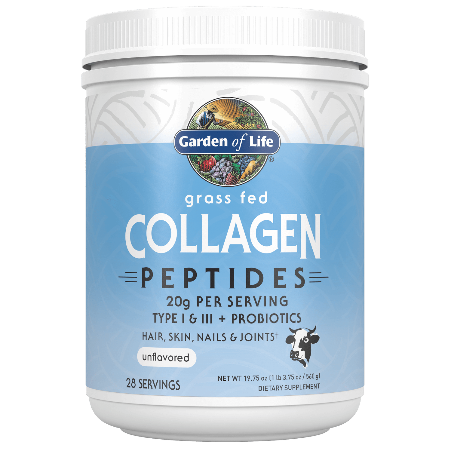 Collageenpeptiden - Zonder smaak - 560 g