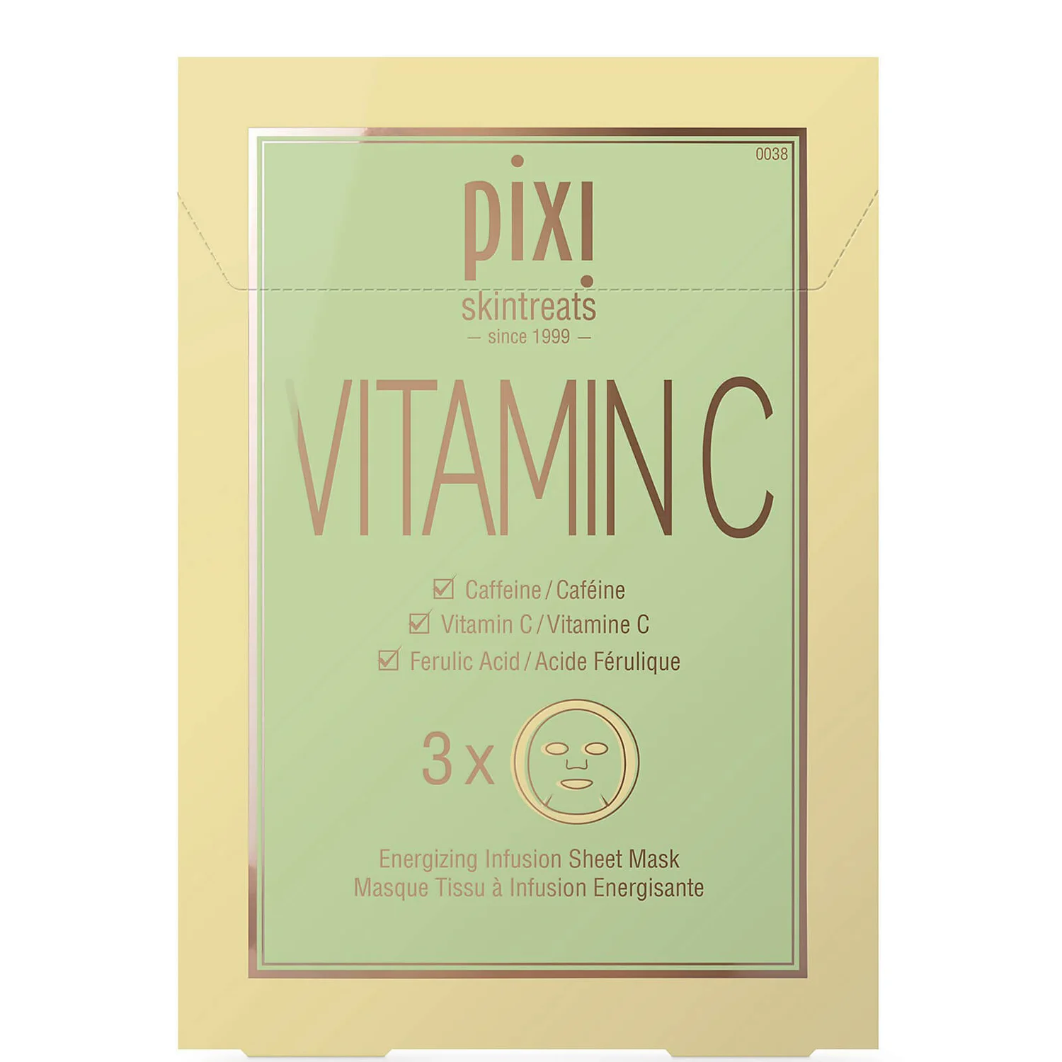 PIXI Vitamin-C Sheet Mask (Pack of 3)