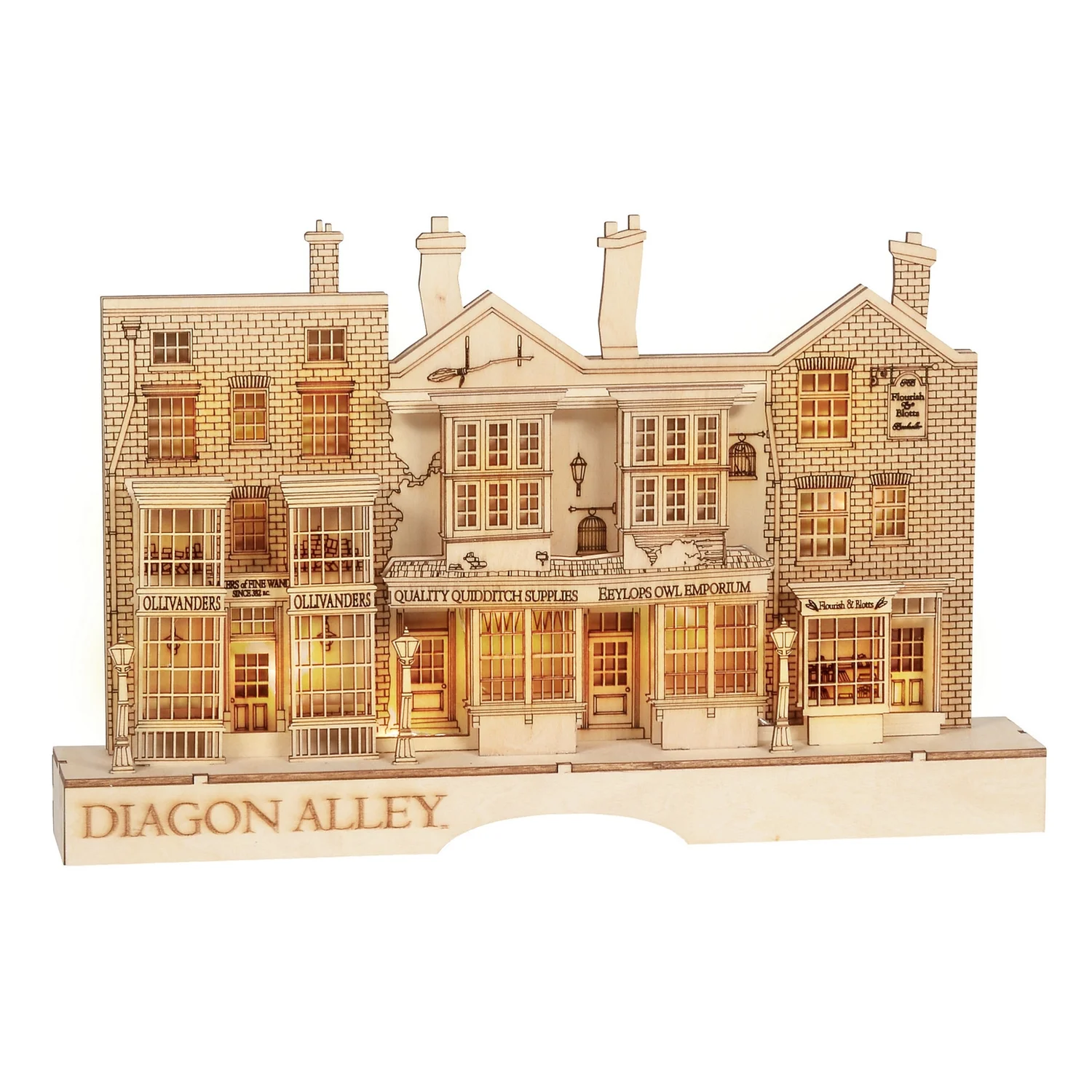 Harry Potter Dorp Diagon Alley Verlichte Centrepiece