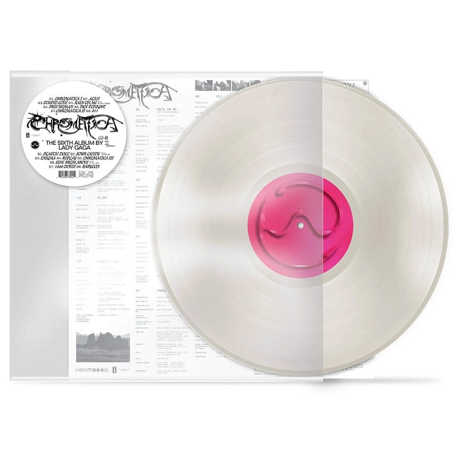 Lady Gaga - Chromatica Clear Vinyl