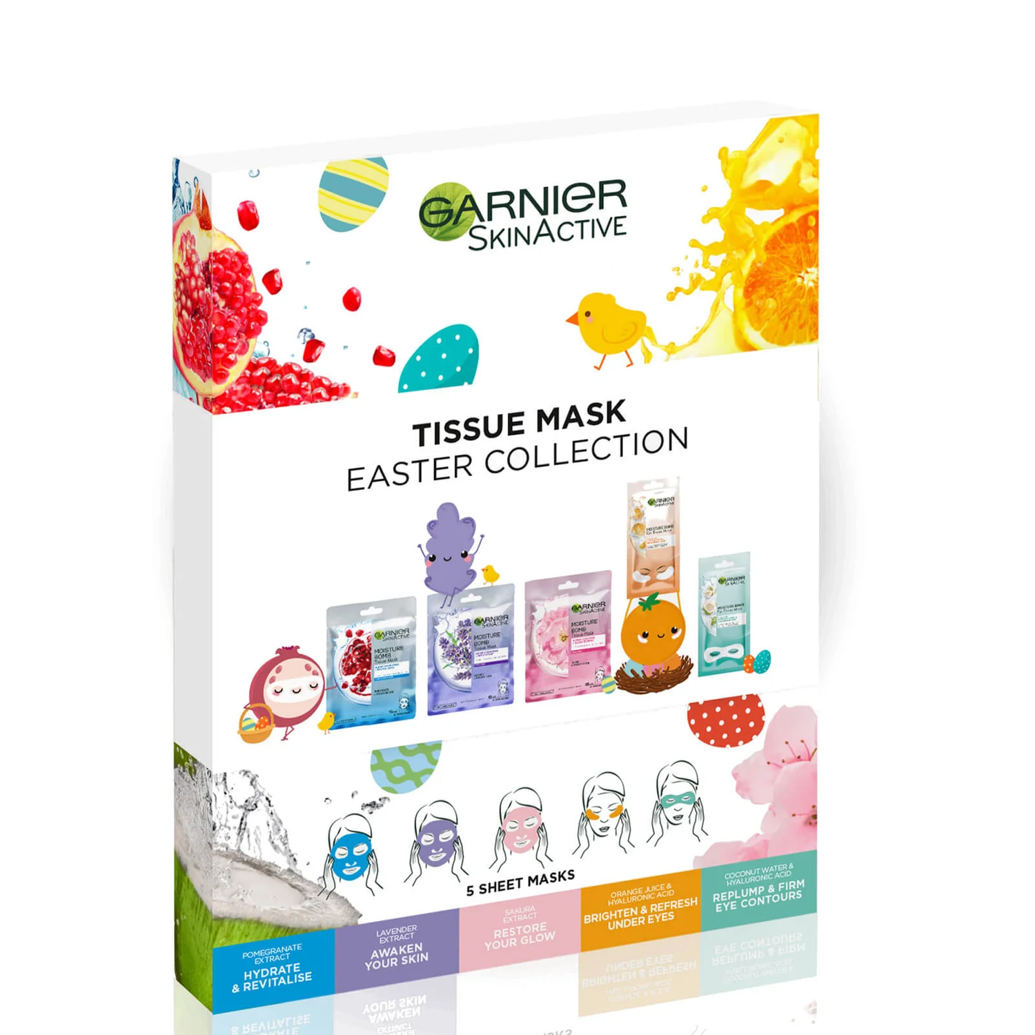 Garnier Tissue Mask Easter Collection