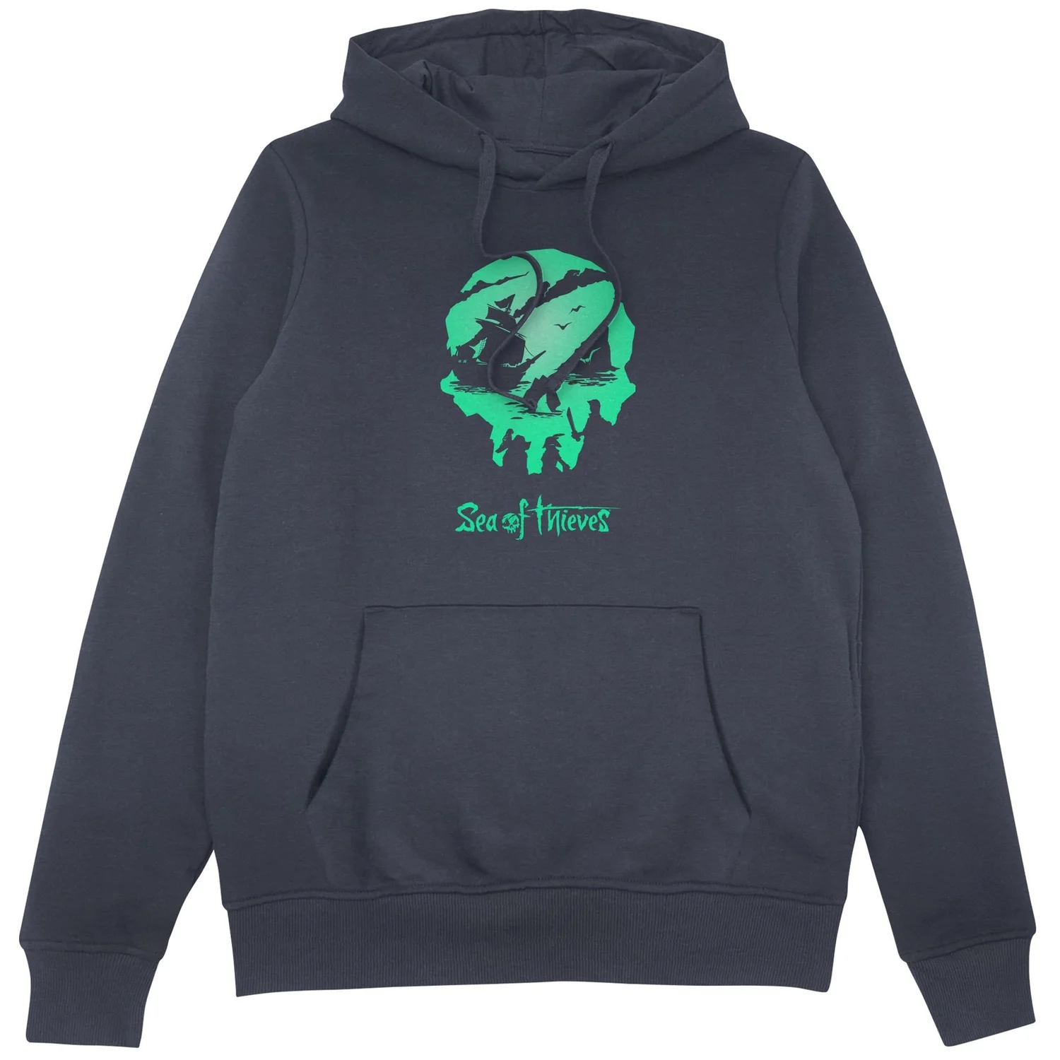 Sea Of Thieves 2nd Anniversary Logo Unisex Hoodie - Navy