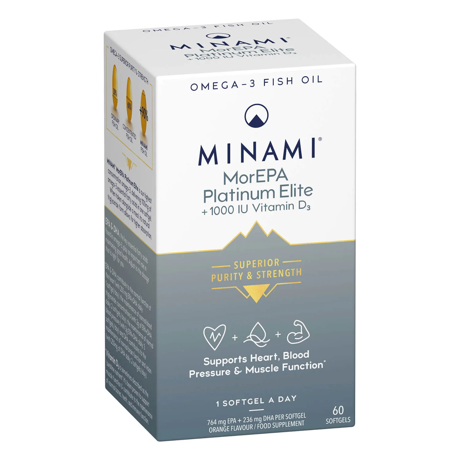 MorEPA Platinum Elite +1000 IU Vitamin D3