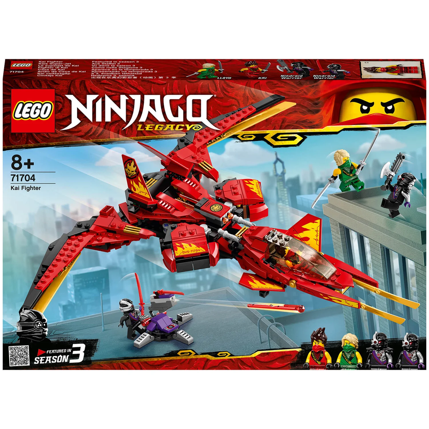 LEGO NINJAGO: Legacy Kai Fighter Toy Jet (71704)