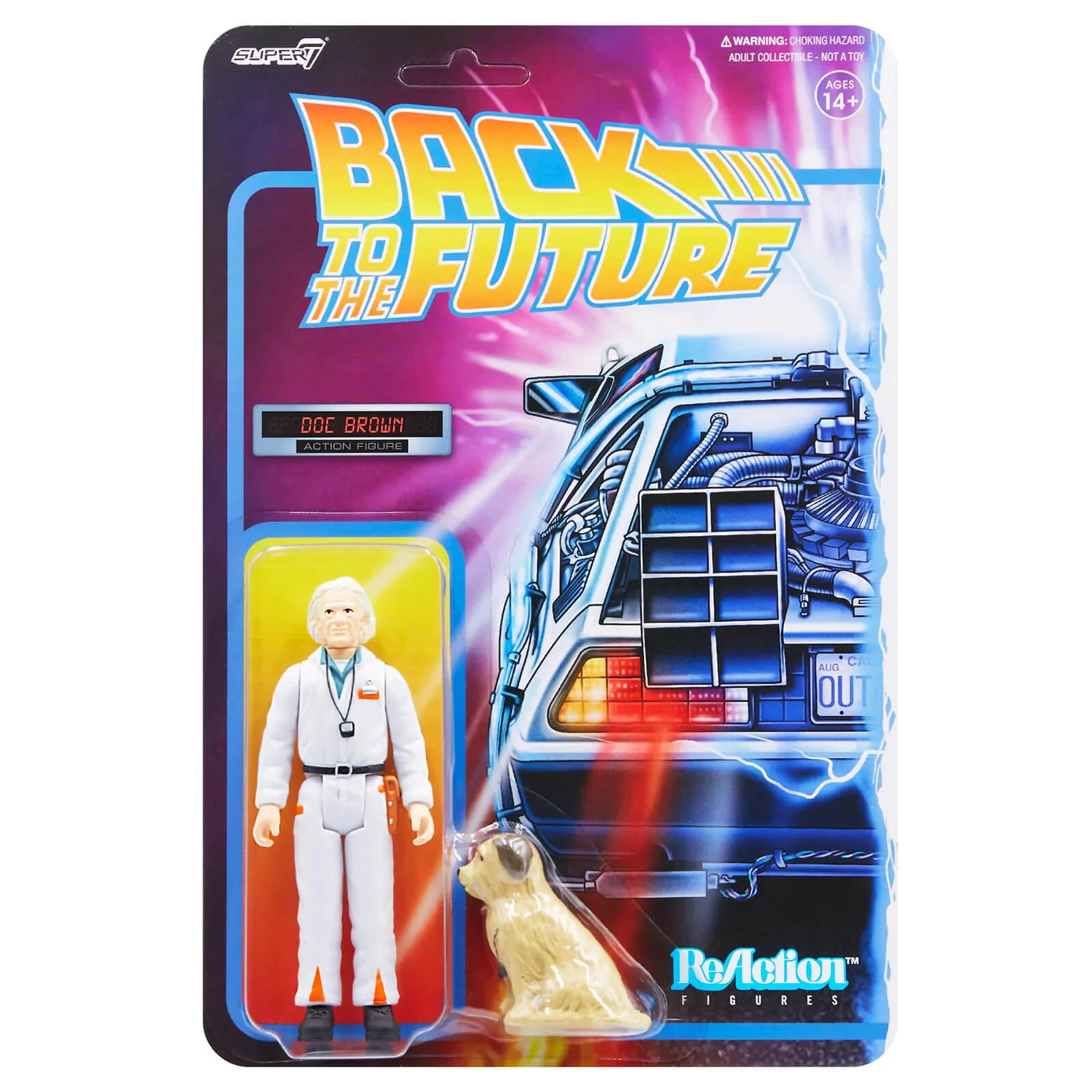 Super7 Back To The Future Part II ReActiefiguur - Fifties Doc