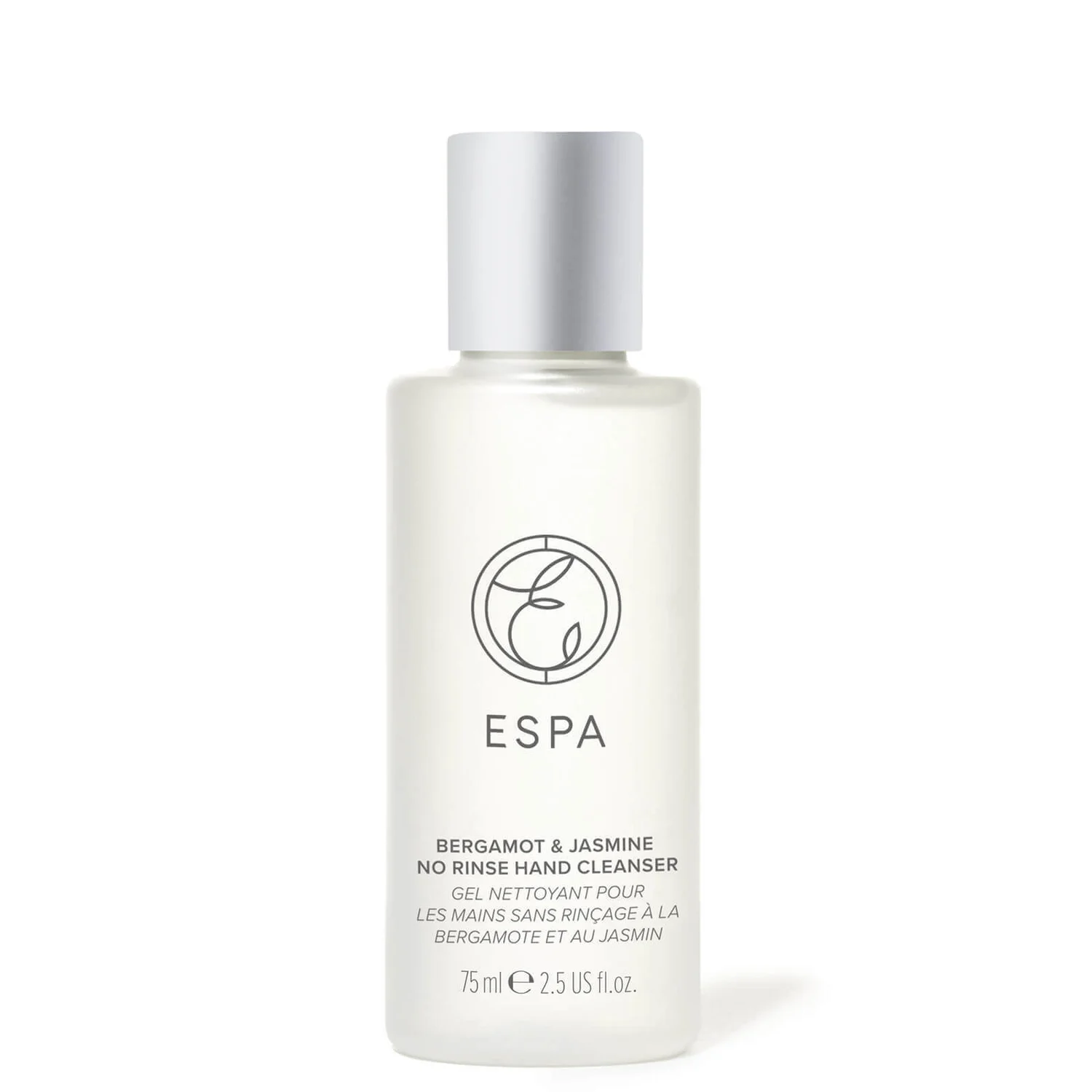ESPA Bergamot and Jasmine No Rinse Hand Cleanser 75ml