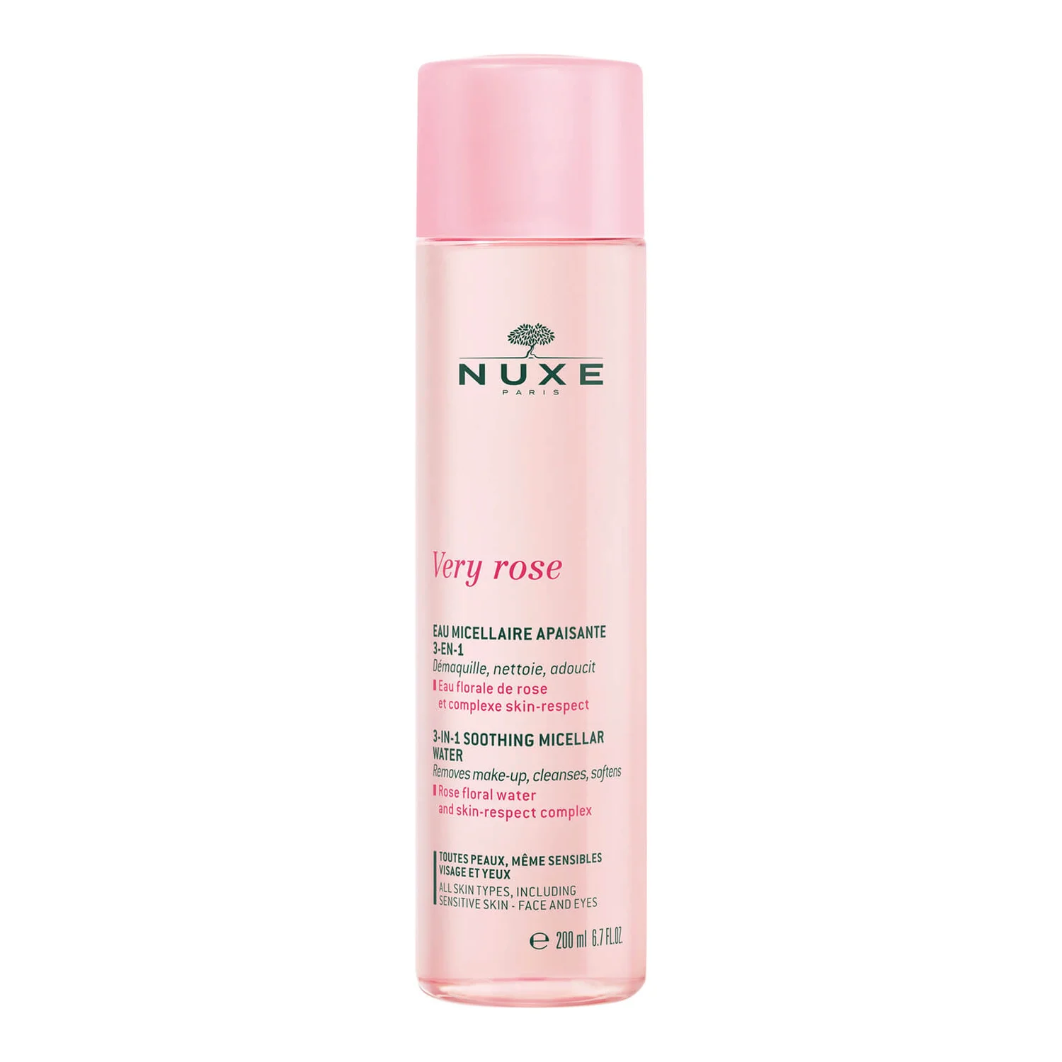 NUXE Very Rose 3-in-1 Soothing Micellar Water 200 ml