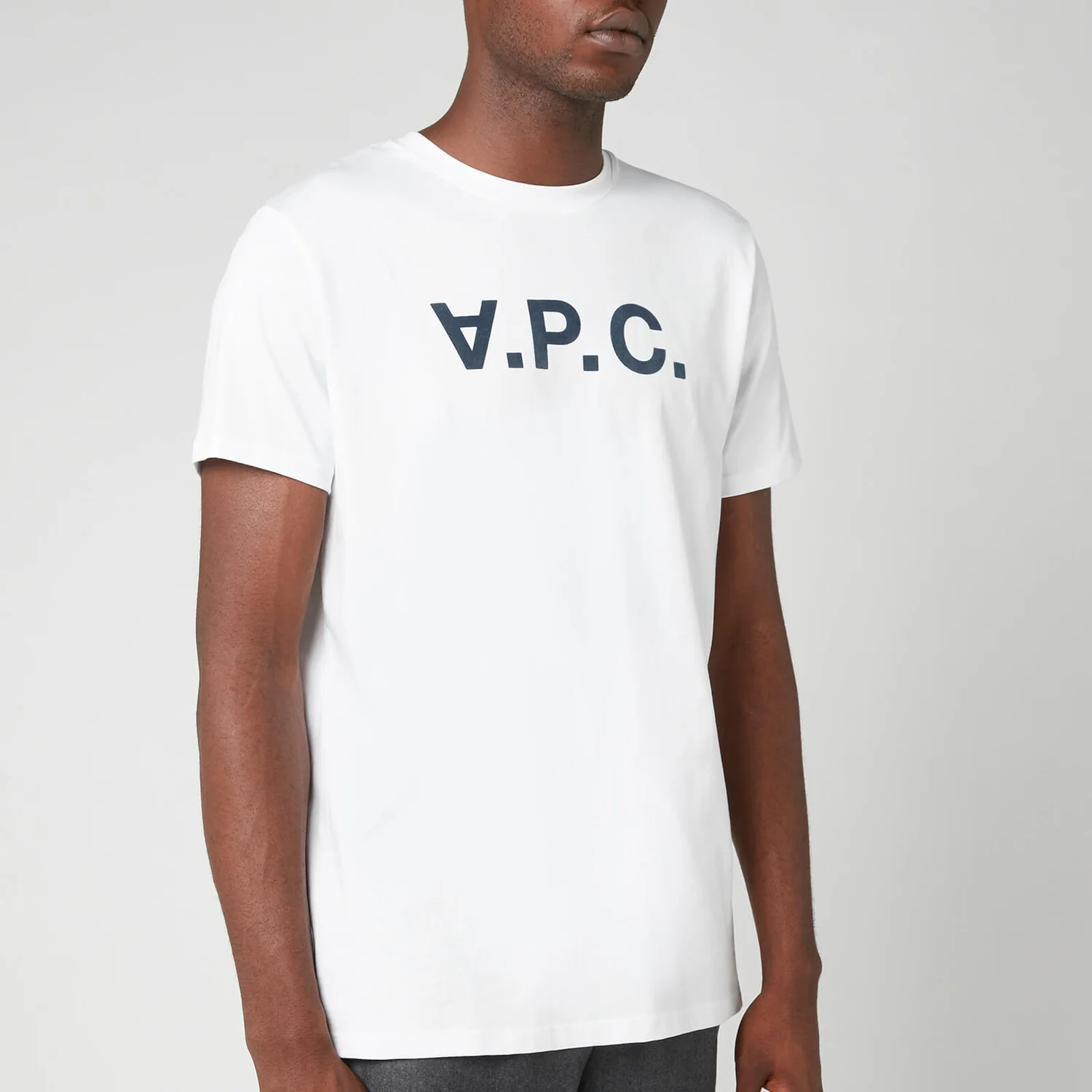 A.P.C. Men's Vpc Logo T-Shirt - Dark Navy - M