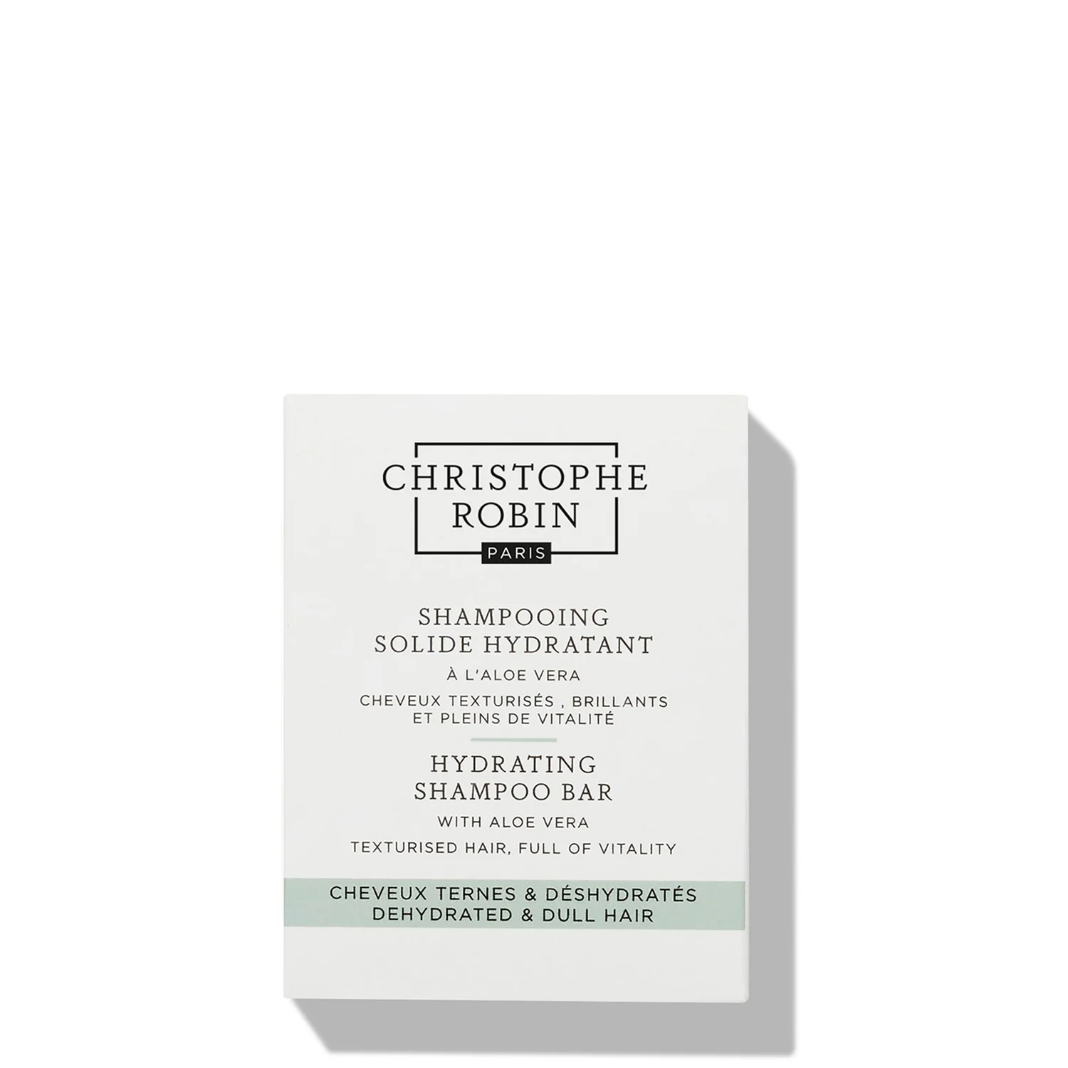 Christophe Robin Hydrating Shampoo Bar with Aloe Vera 100ml