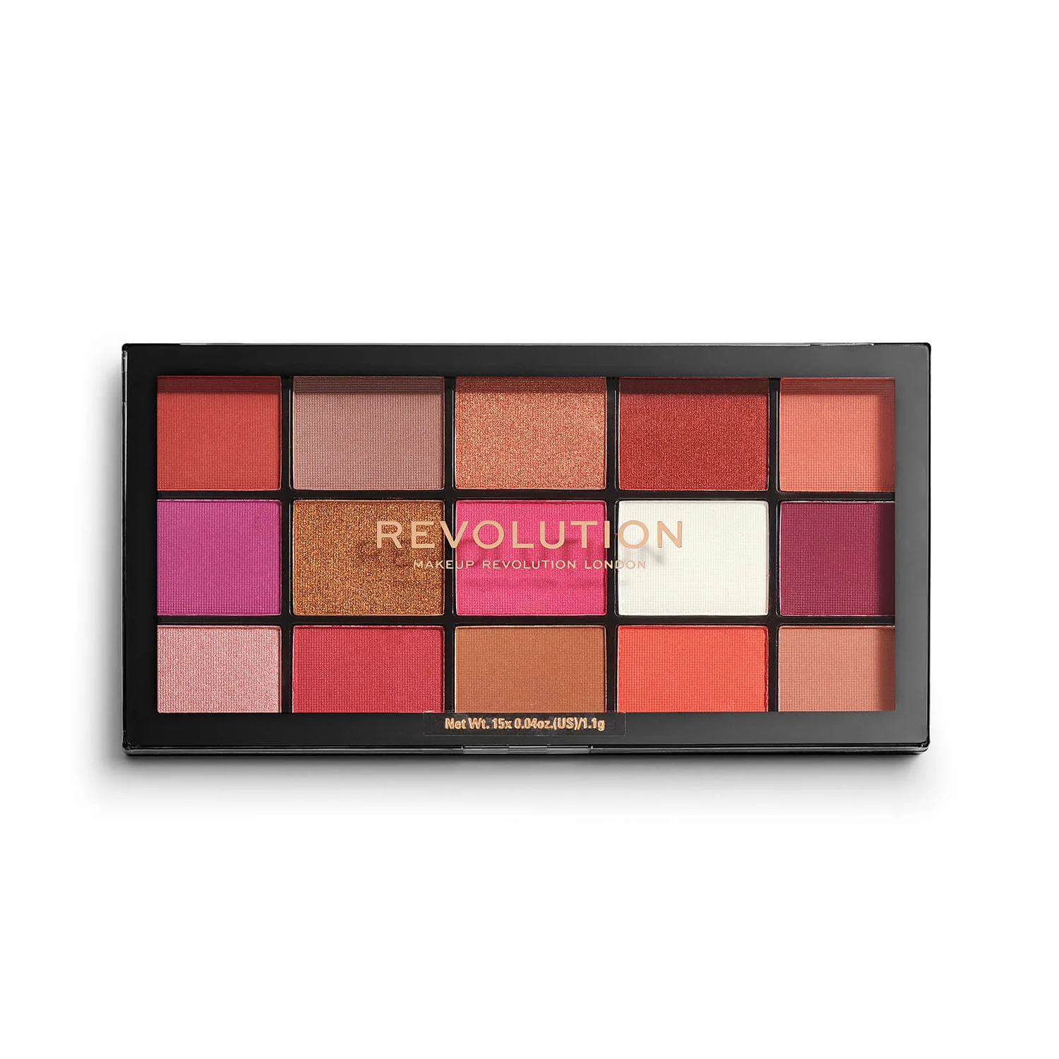 A makeup revolution Makeup Reloaded Shadow Palette - Red Alert