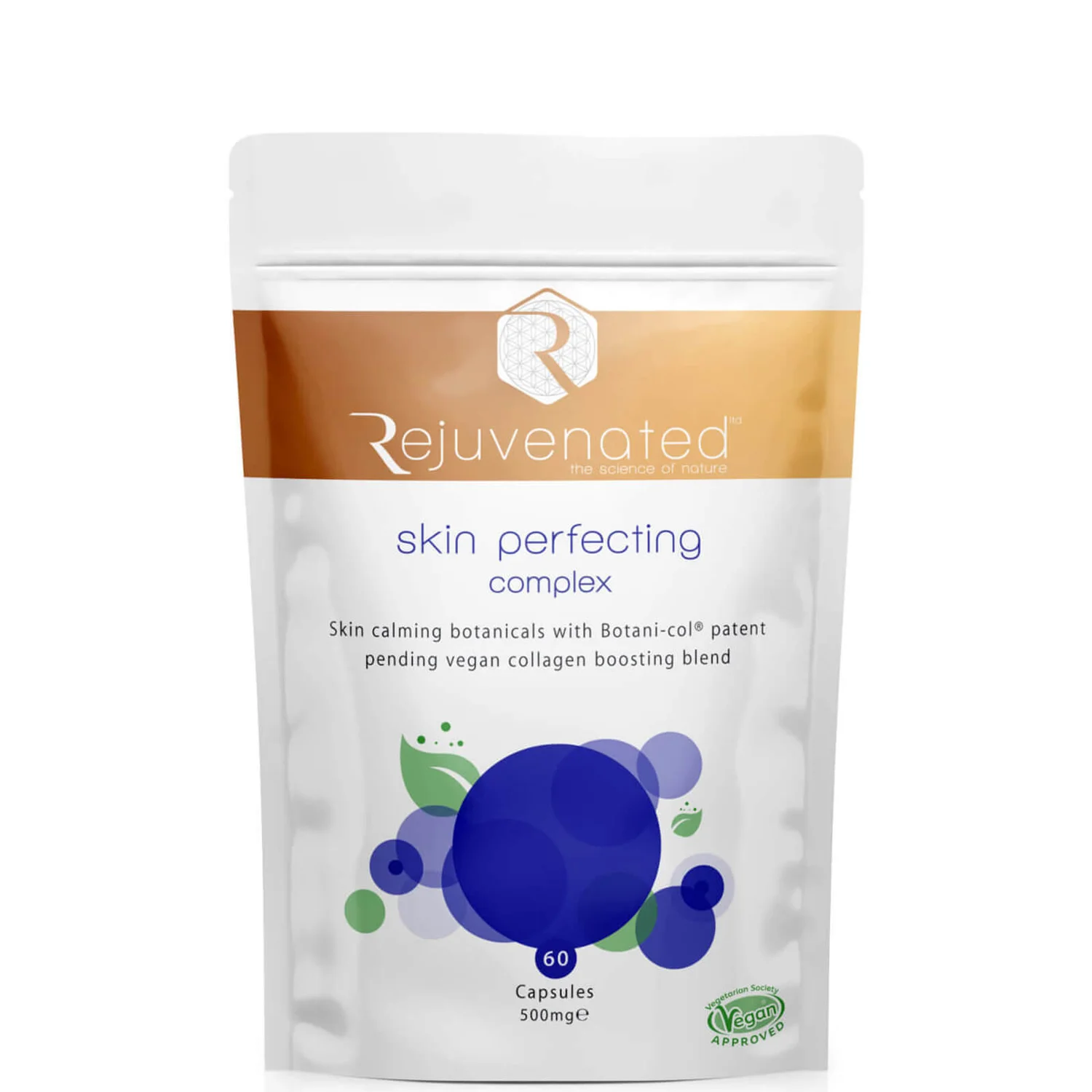 Rejuvenated Ltd Skin Perfecting Complex - 60 Capsules centella asiatica skin products