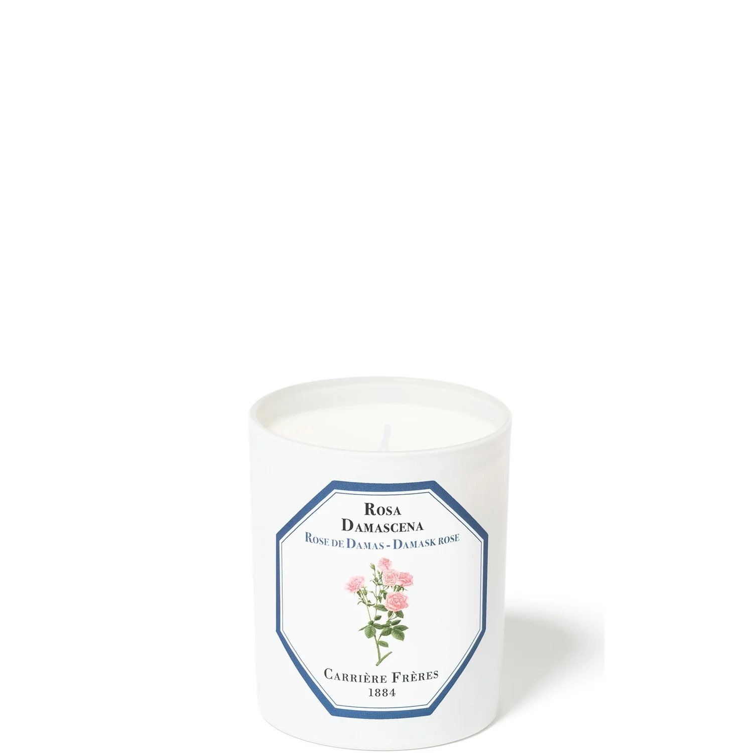 Carrière Frères Scented Candle Damask Rose - Rosa Damascena - 185 g