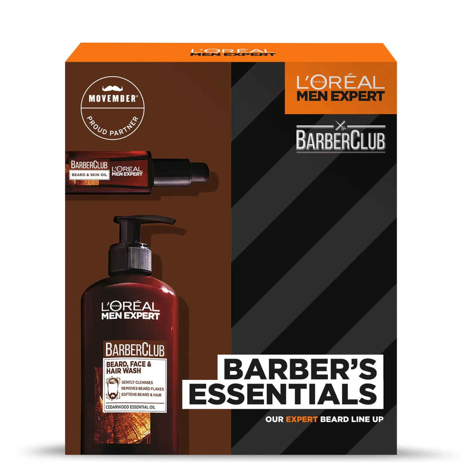 L'Oreal Paris Men Expert Barber's Essentials Beard Grooming Duo Set for Him -parranhoitosetti