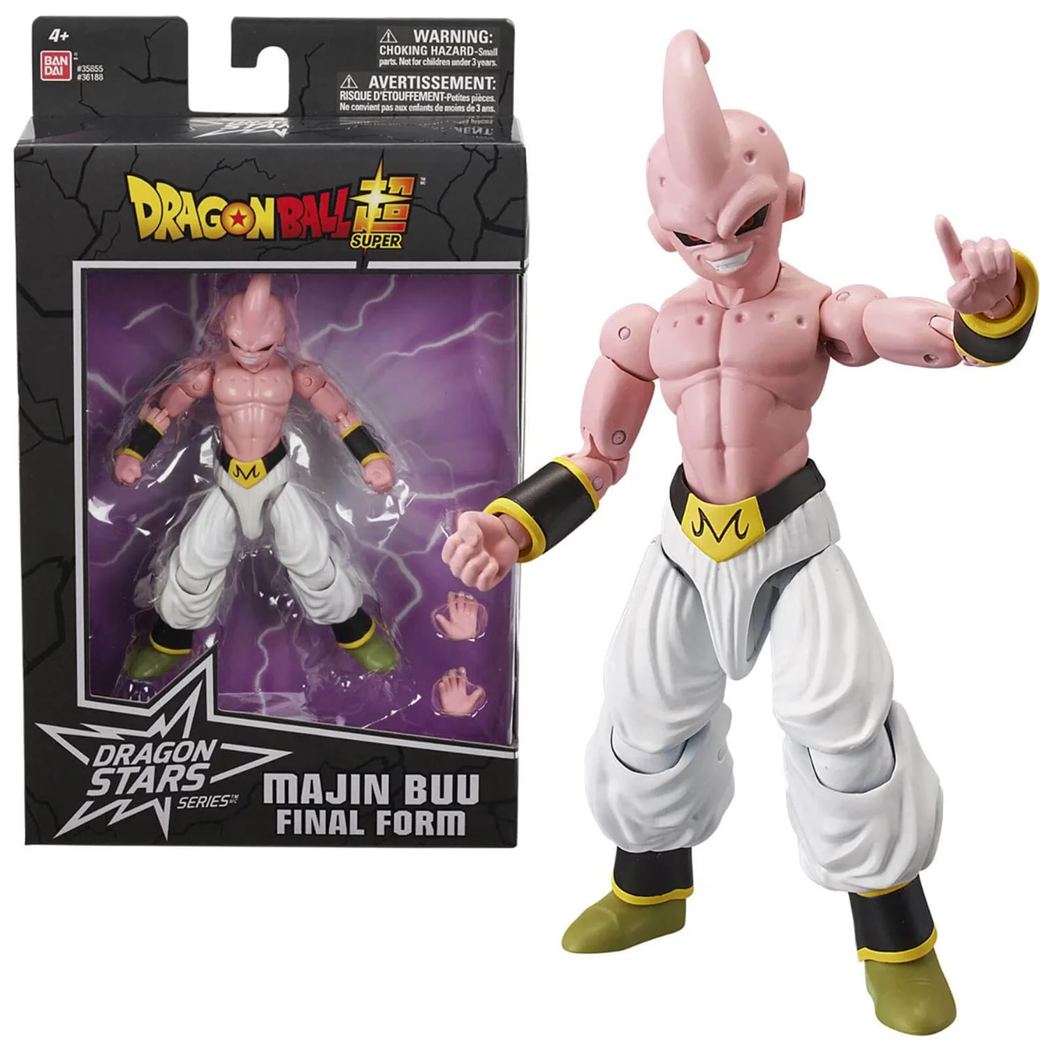 Bandai Dragon Stars DBZ Figurine articulée Majin Bu Forme finale