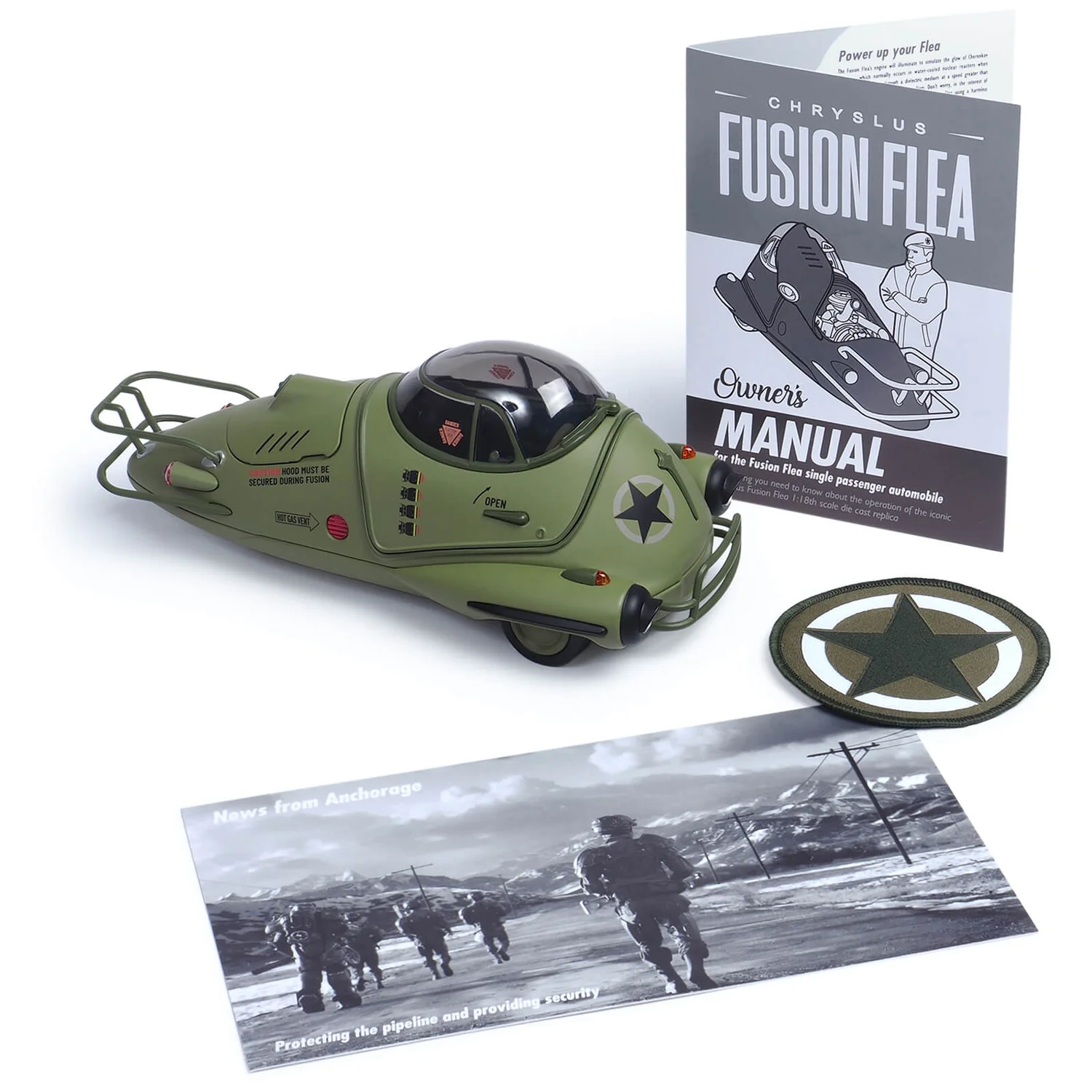 Fallout Limited Edition Die-Cast Military Fusion Flea Replica - Exclusive