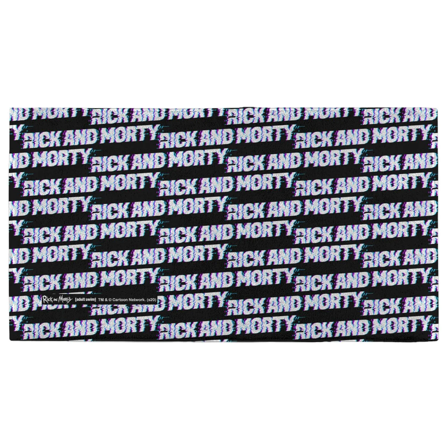 Rick and Morty Logo Pattern - Fitness Towel
