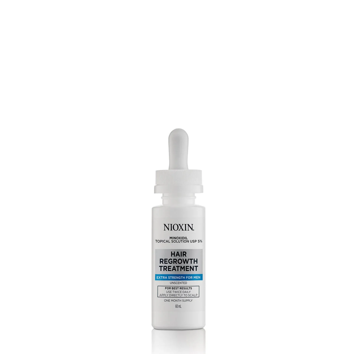 Nioxin Minoxidil Hair Regrowth Treatment Men 2 oz