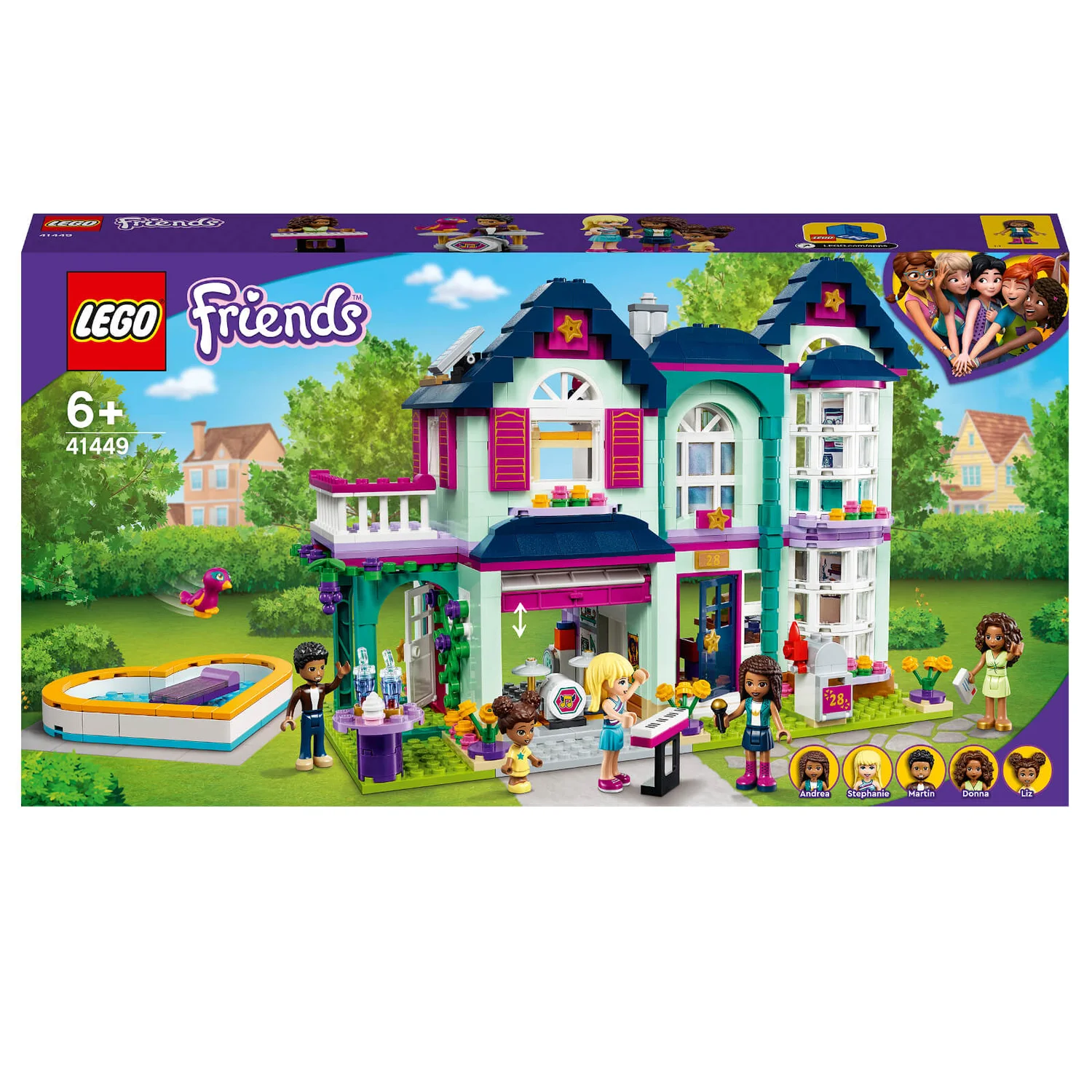 LEGO Friends: Andrea's Family House (41449)