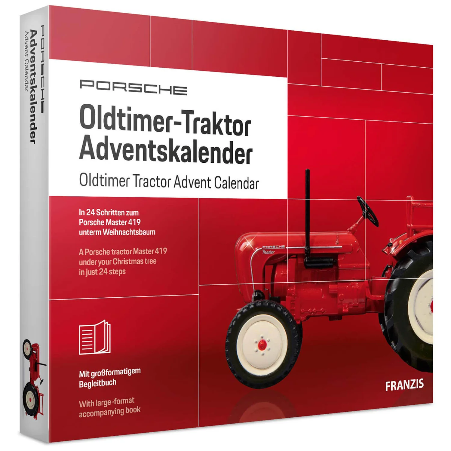 Franzis Officiële Porsche Trekker Advent Kalender