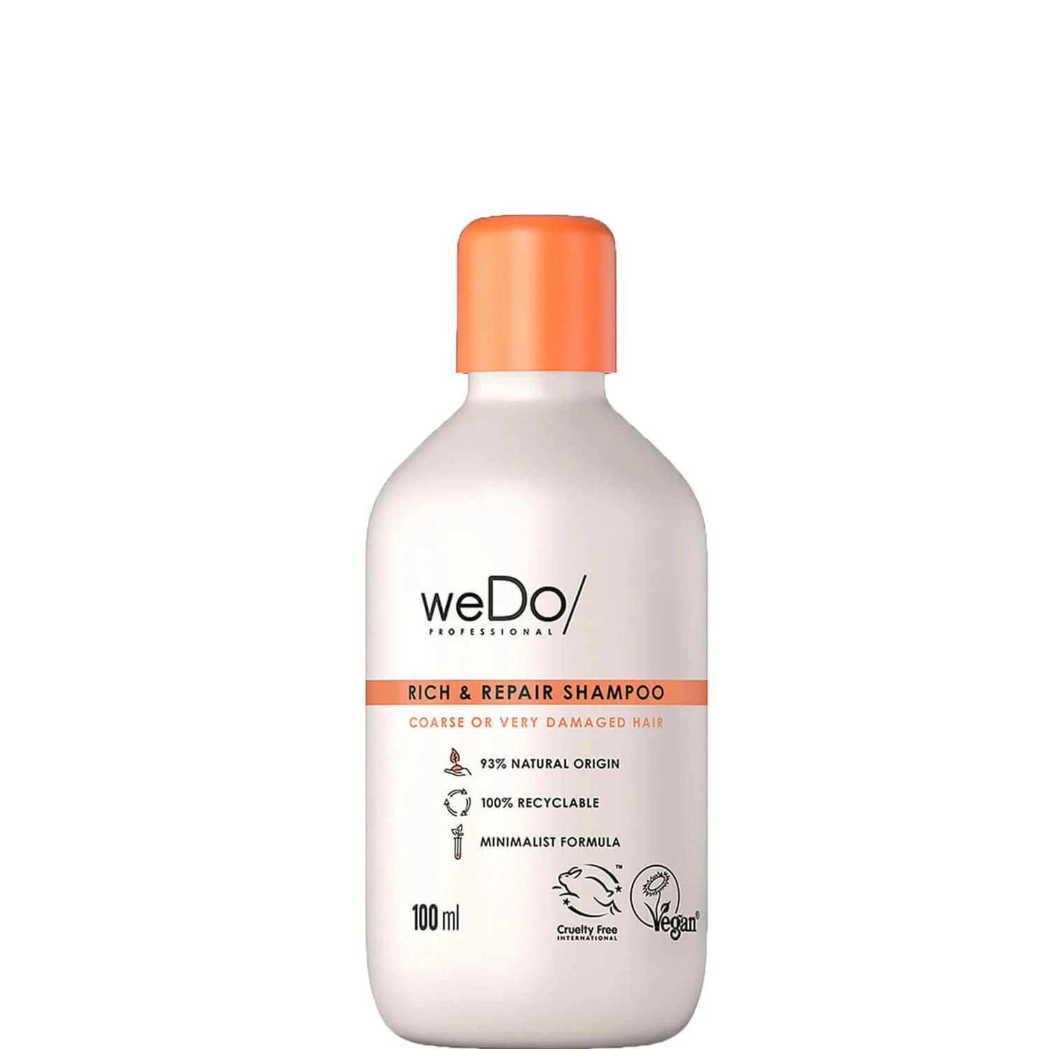 weDo/ Professional Rich and Repair Shampoo 100ml weDo/ Profesionální bohatý a regenerační šampon 100 ml