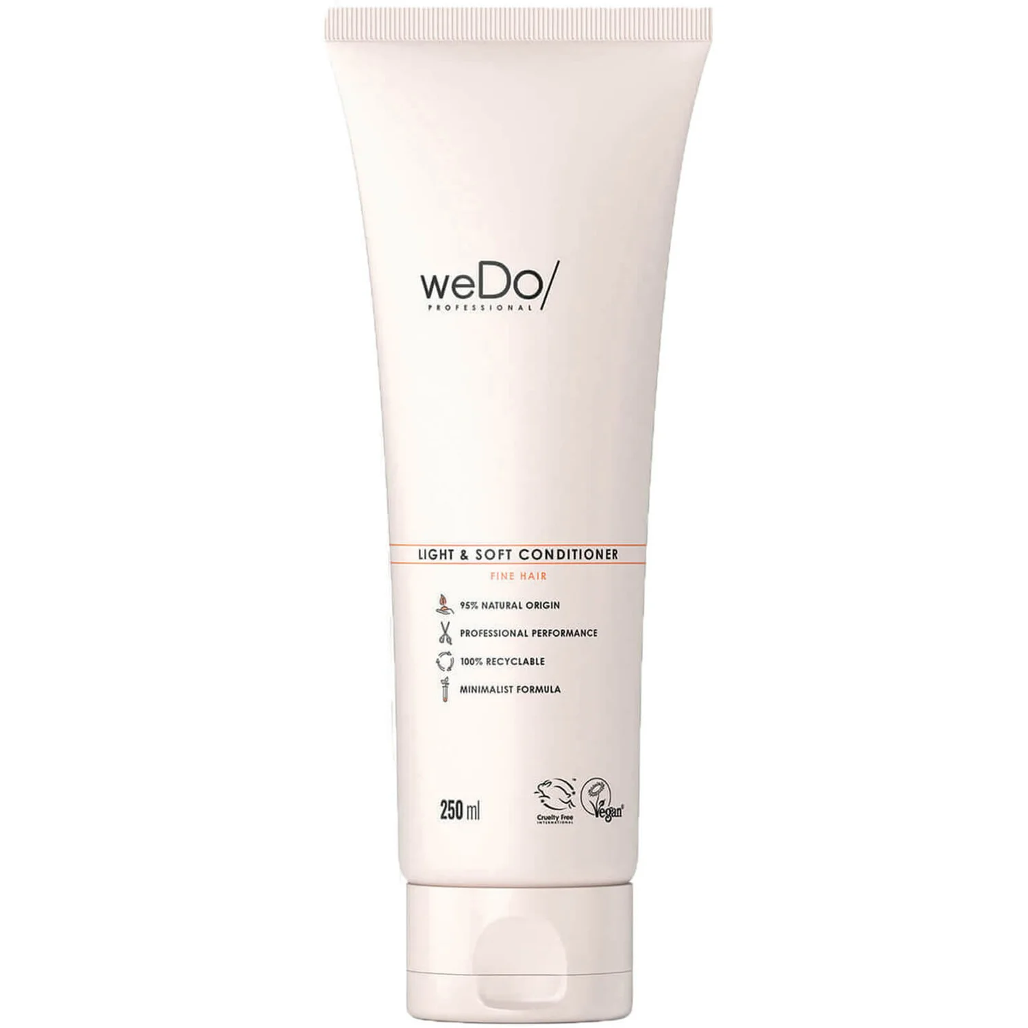 weDo/ Professional Light and Soft Conditioner -hoitoaine, 250 ml