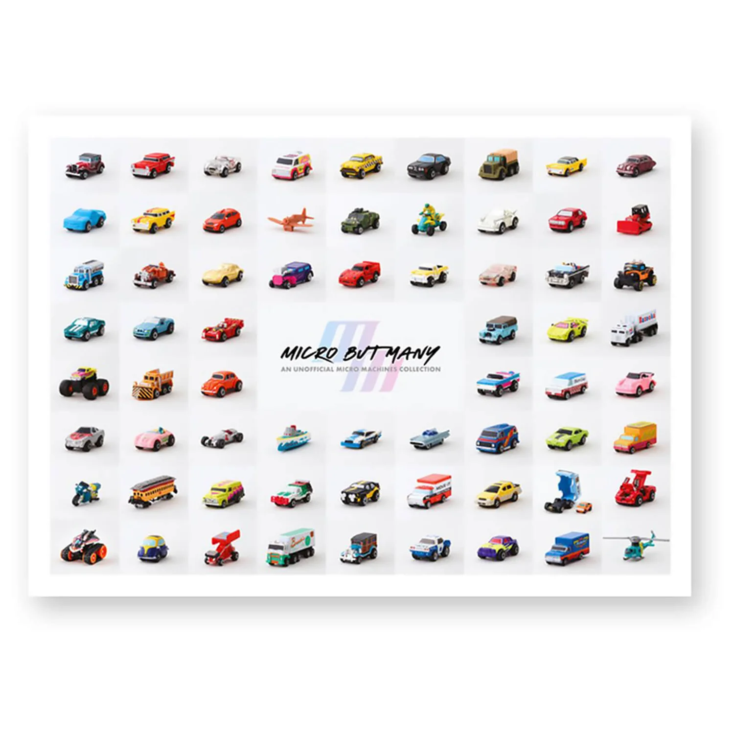 Bitmap Books Micro but Many: An Unofficial Micro Machines collection: Standard Edition