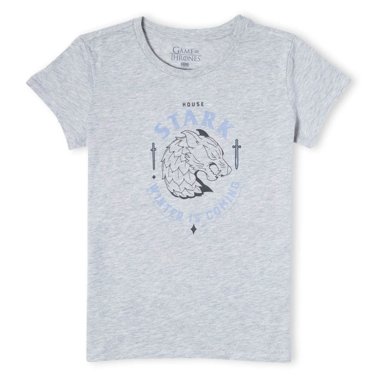 Game of Thrones House Stark Women's T-Shirt - Grey